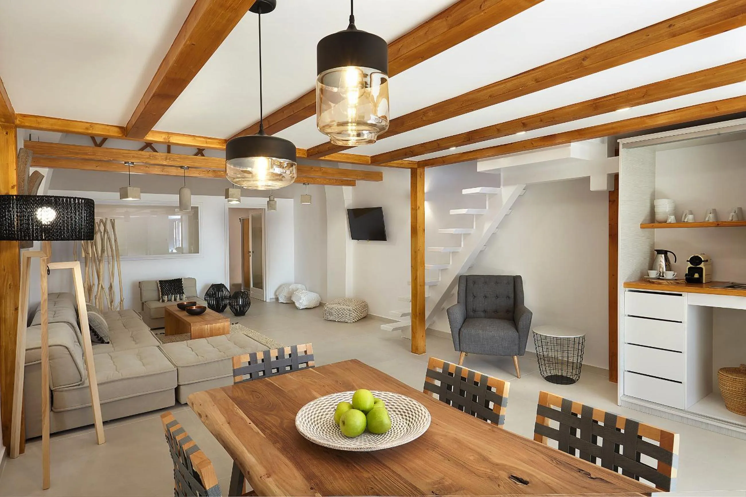 Seating area in Callia Caves - Adults Only