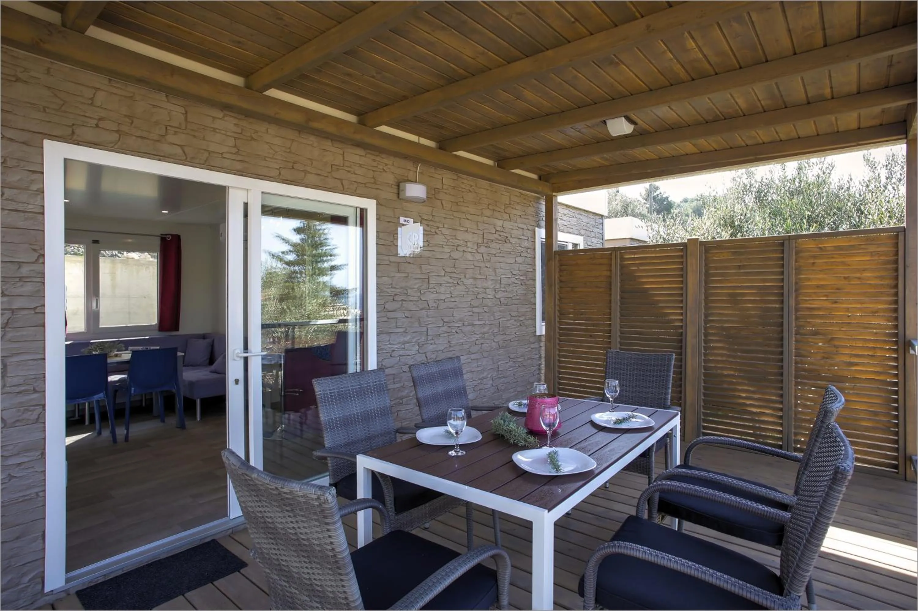 Balcony/Terrace in Camp Rehut