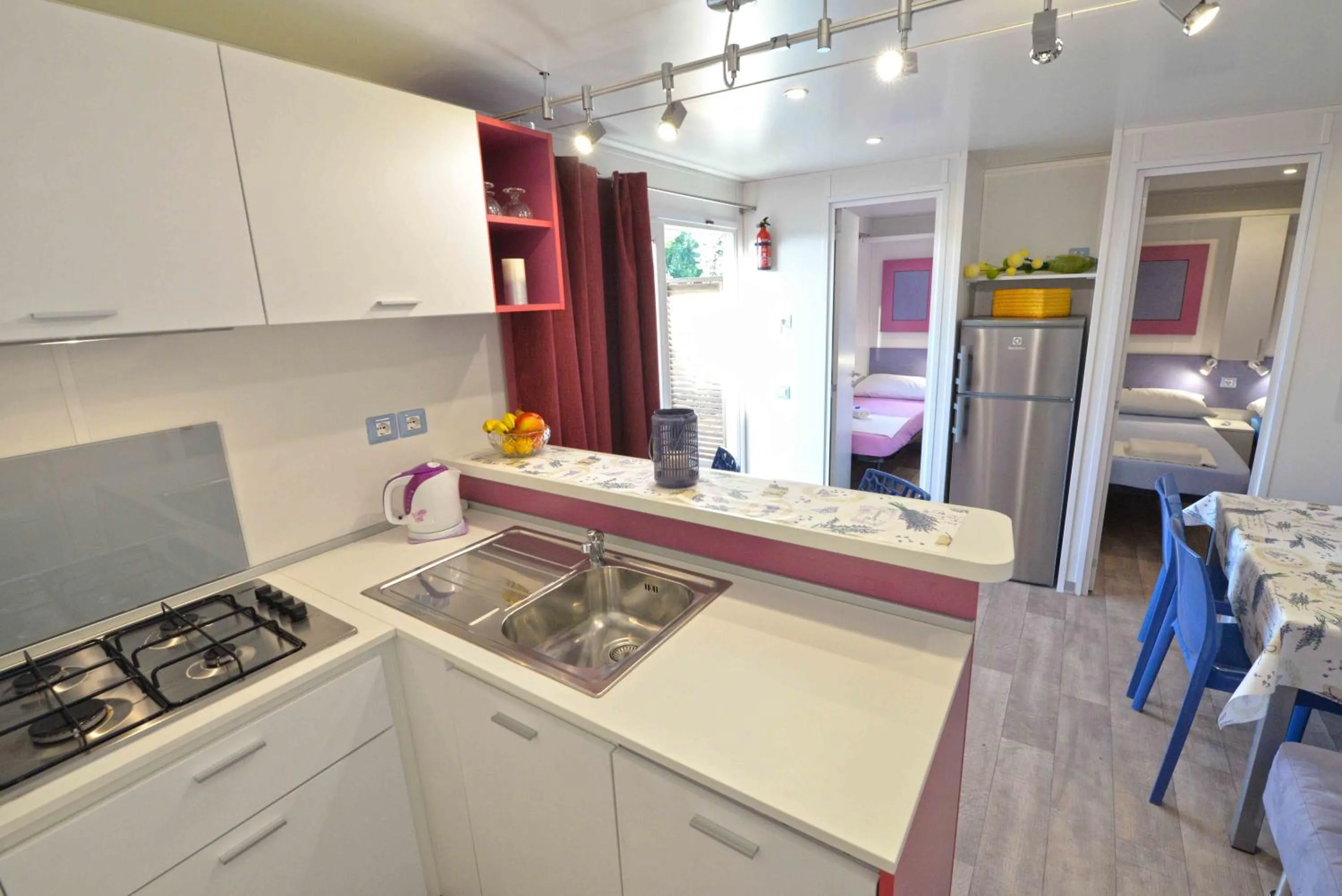 Kitchen or kitchenette in Camp Rehut