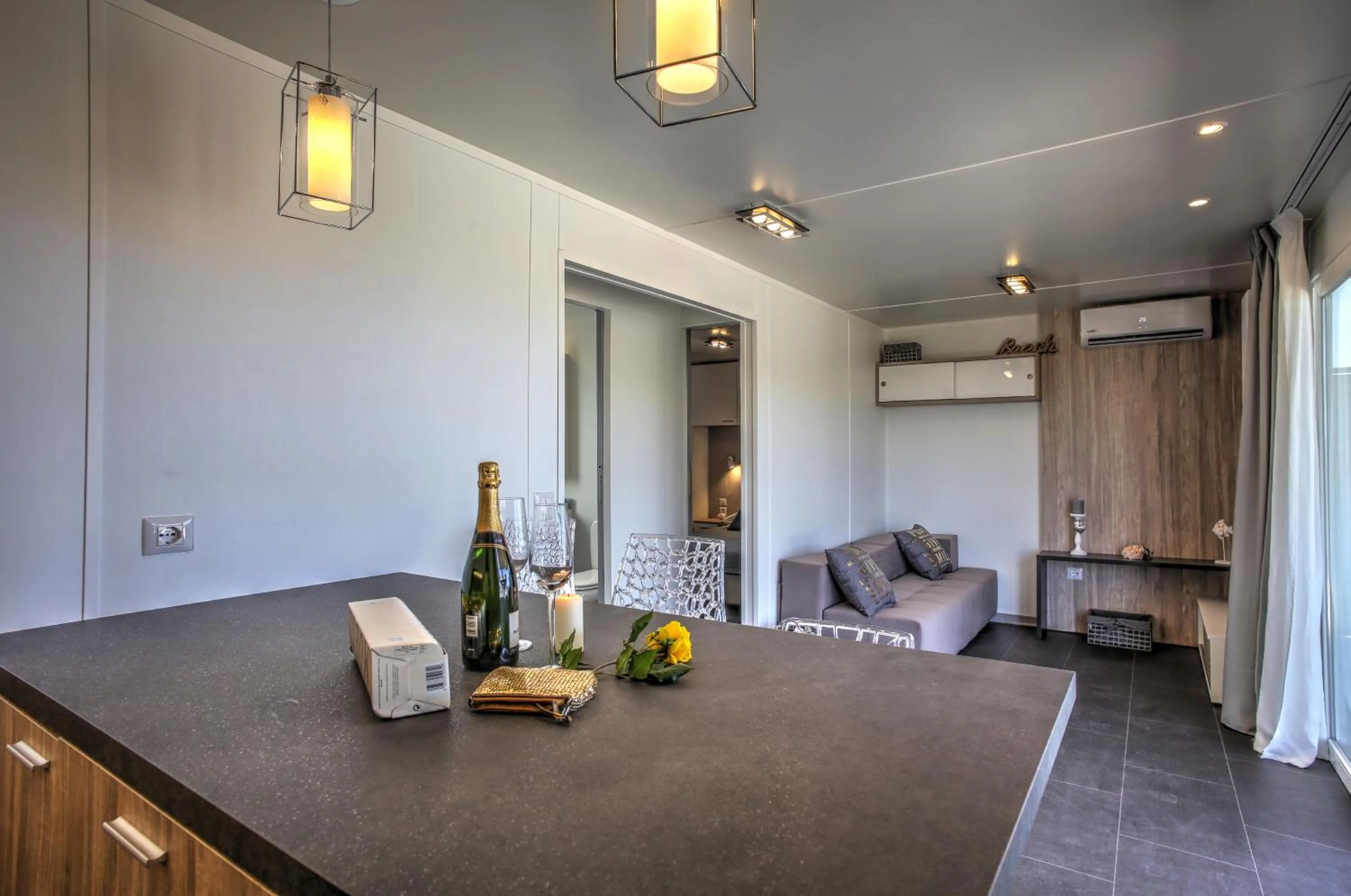 Living room in Camp Rehut