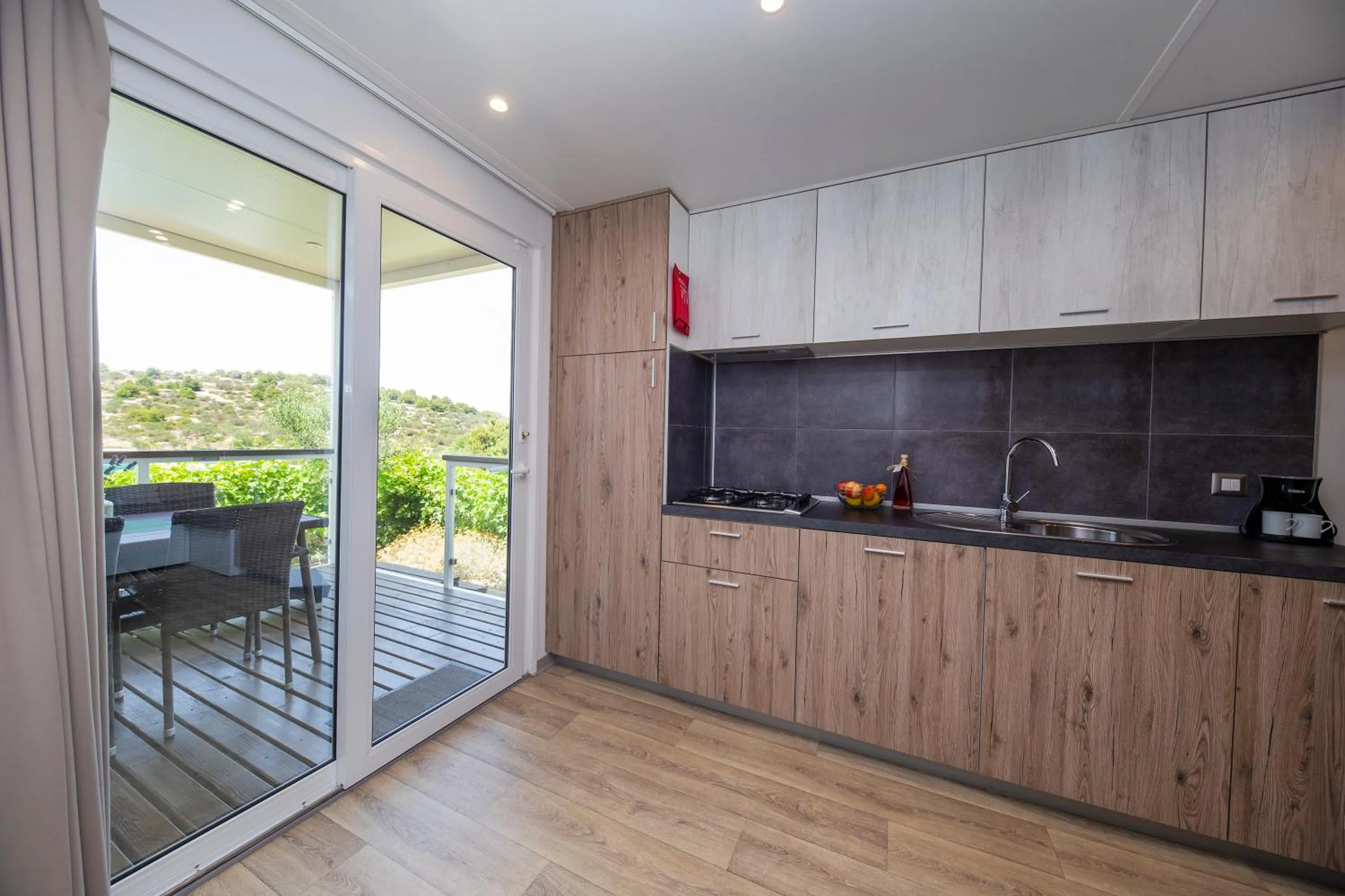Kitchen or kitchenette in Camp Rehut