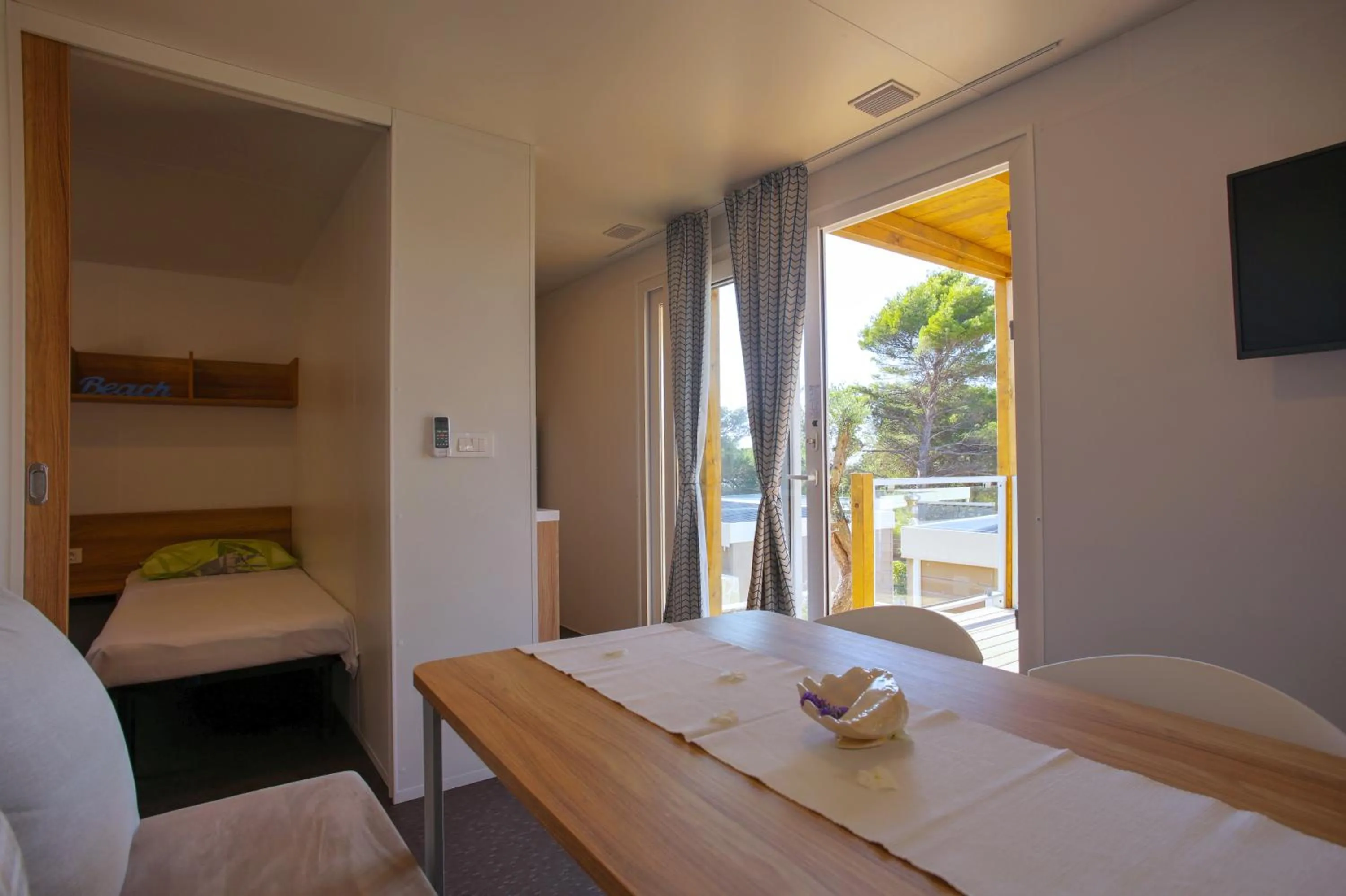 Dining area in Camp Rehut