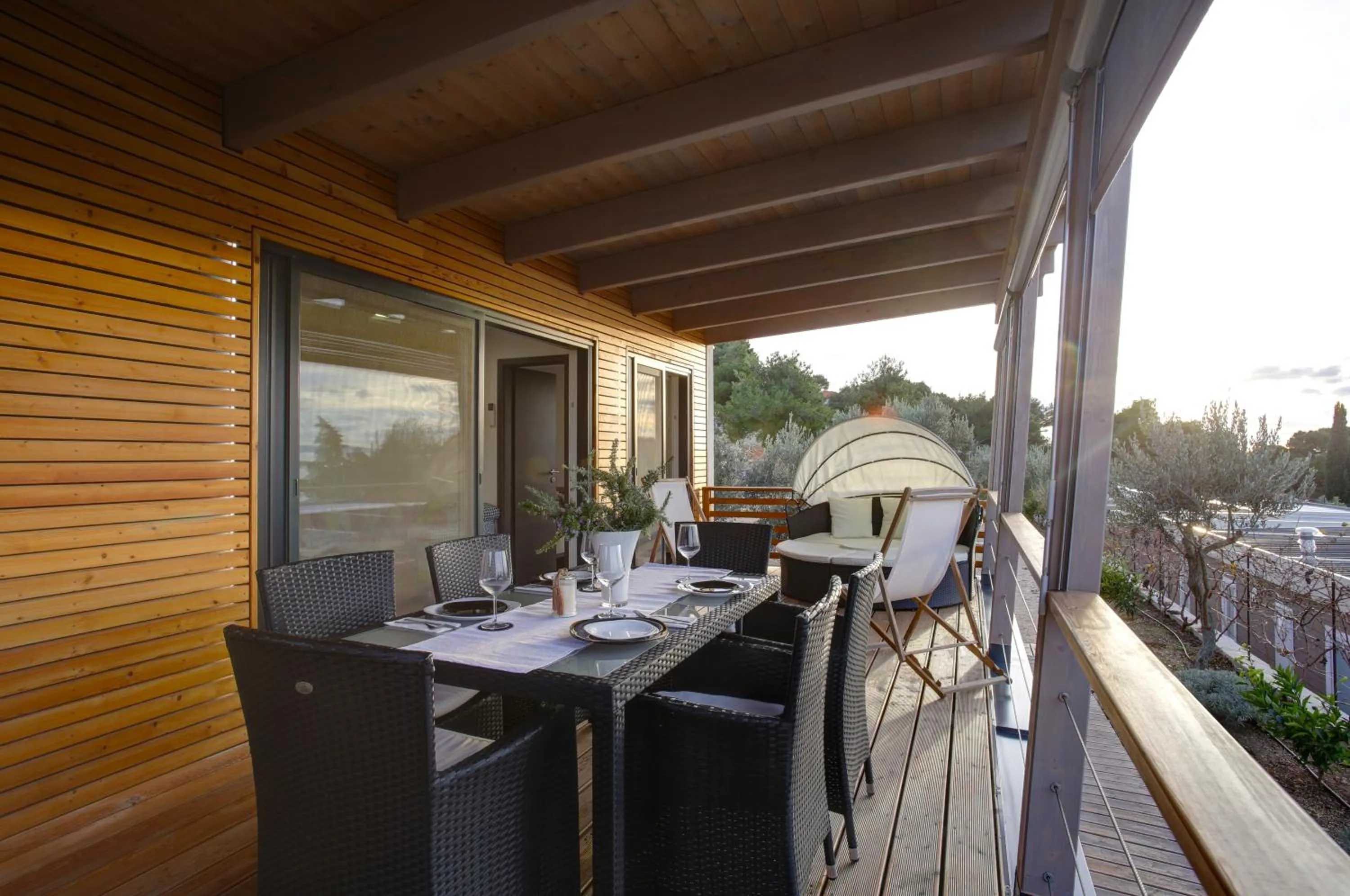 Balcony/Terrace in Camp Rehut