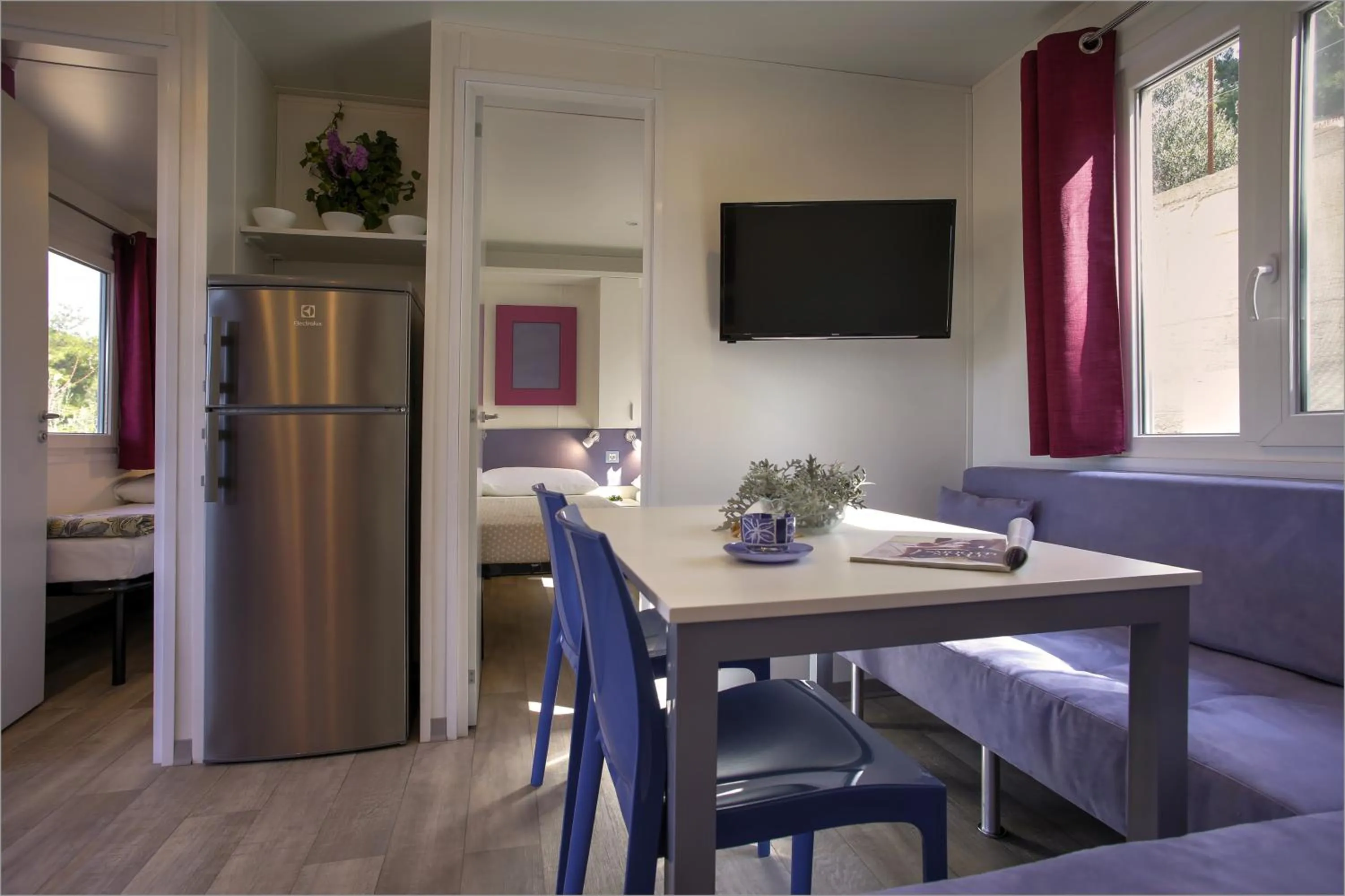 Living room in Camp Rehut