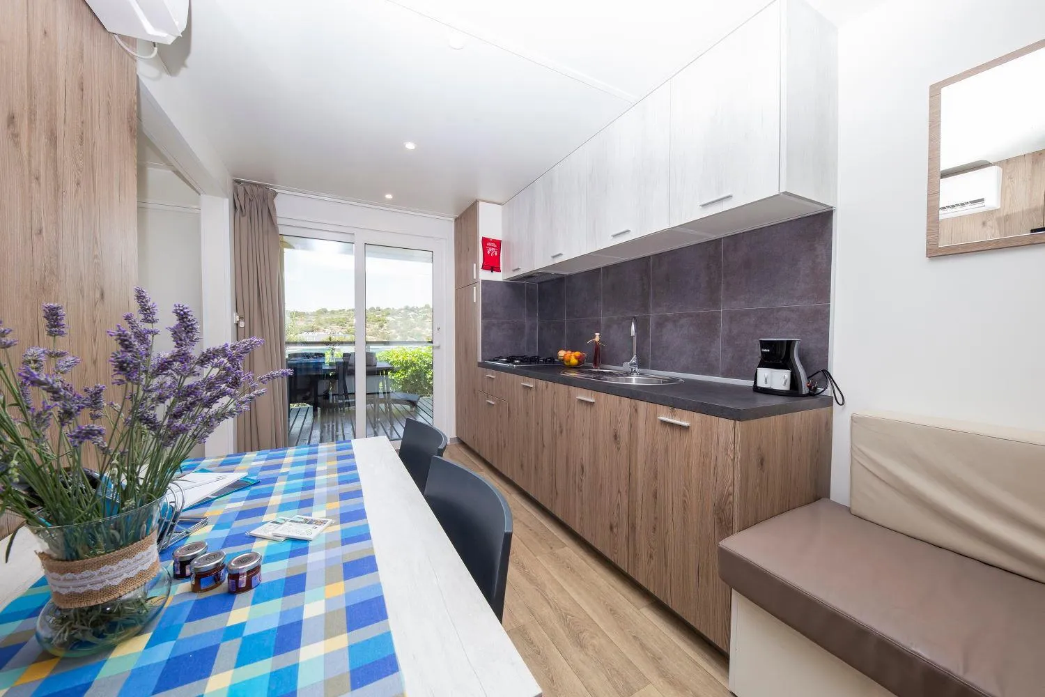 Kitchen or kitchenette in Camp Rehut