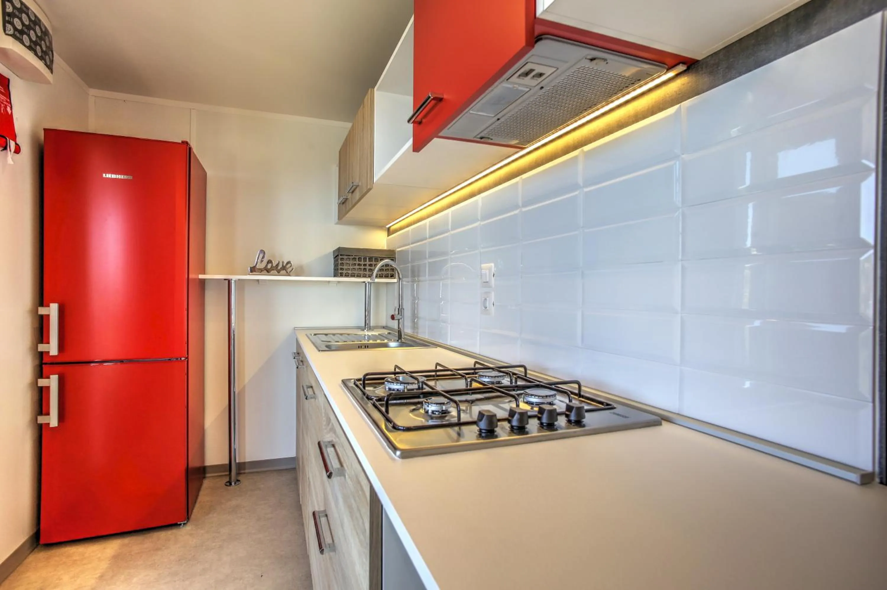 Kitchen or kitchenette in Camp Rehut