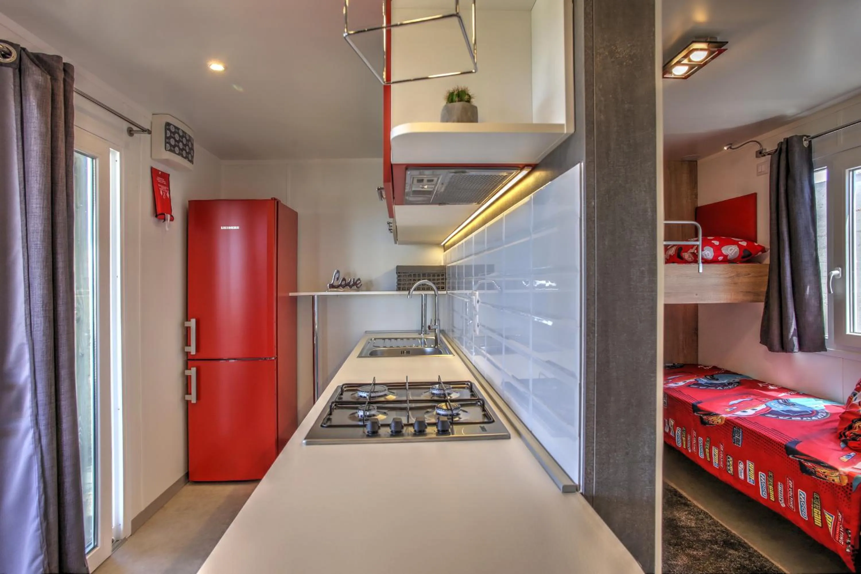 Kitchen or kitchenette in Camp Rehut