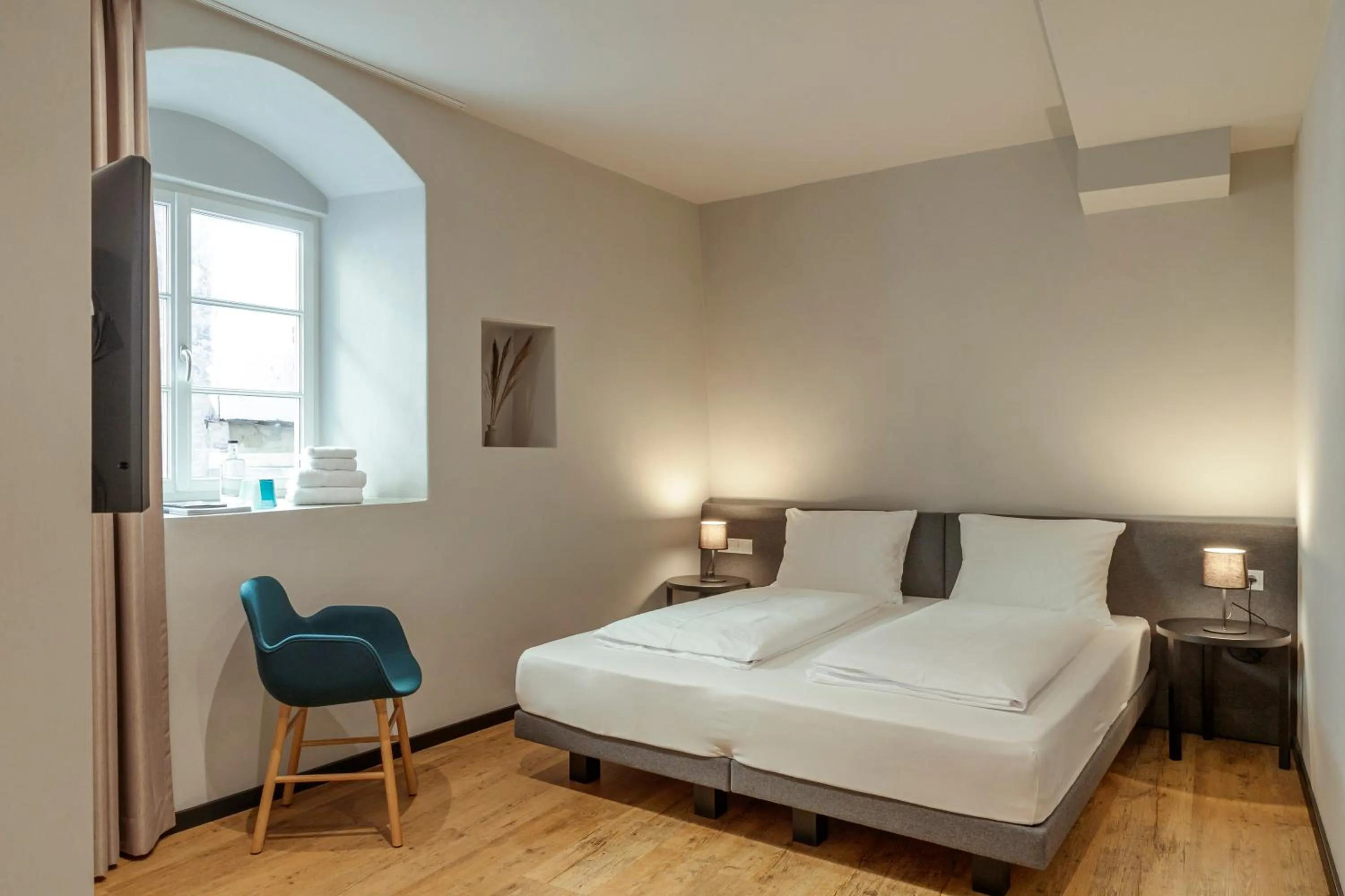 Bedroom, Bed in Alter Schlachthof