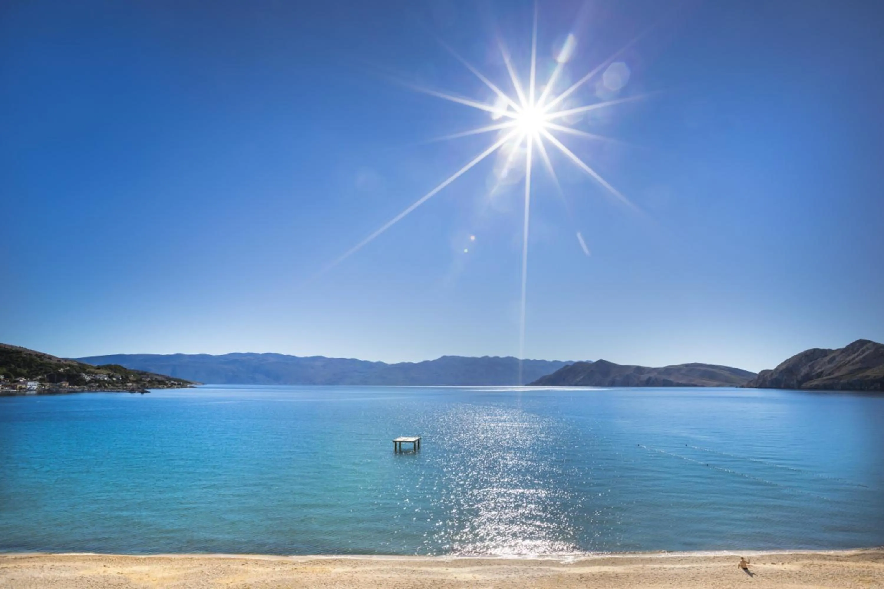 Beach in Valamar Atrium Residence