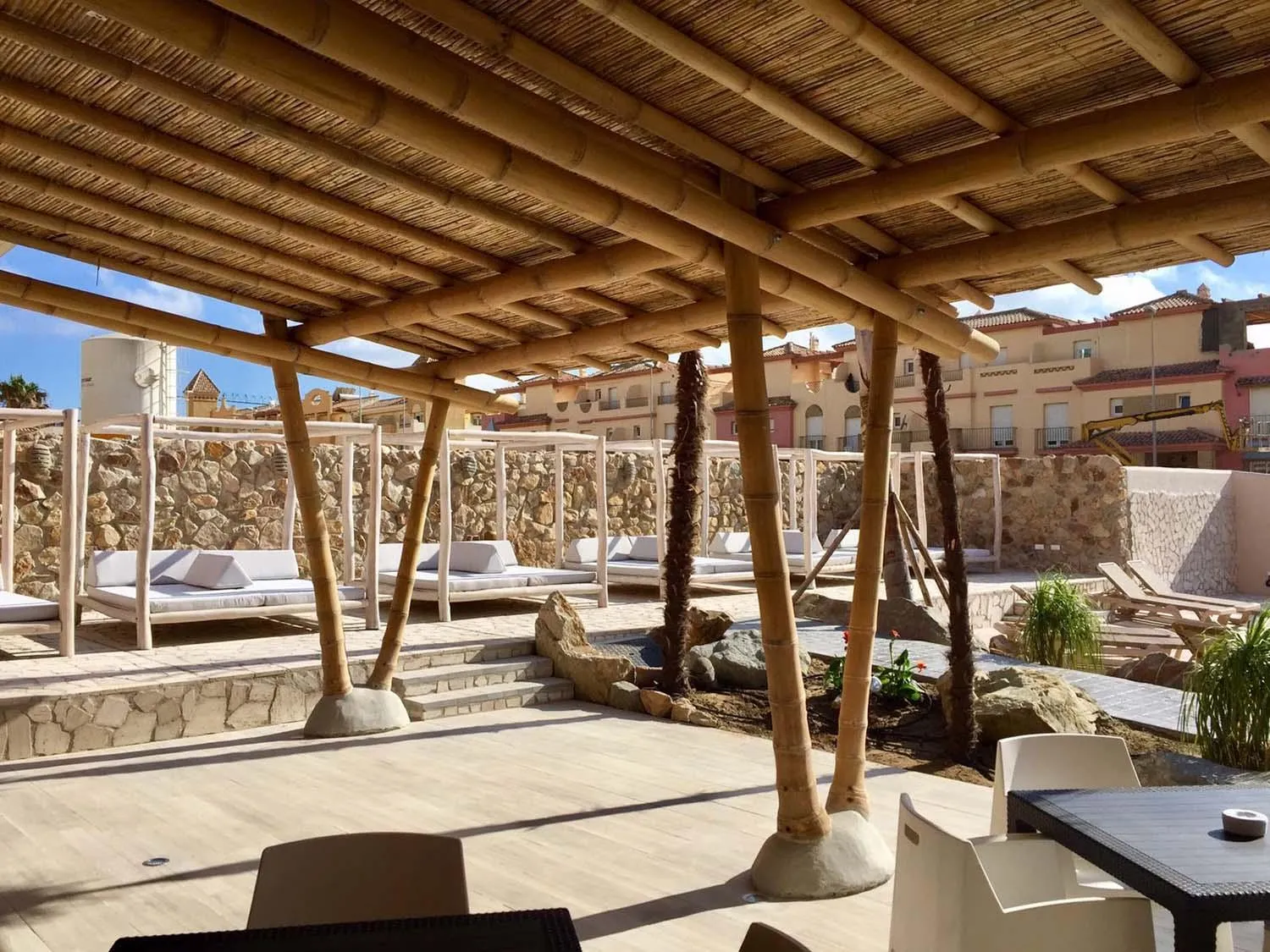 Seating area in Tarifa Lances by QHotels