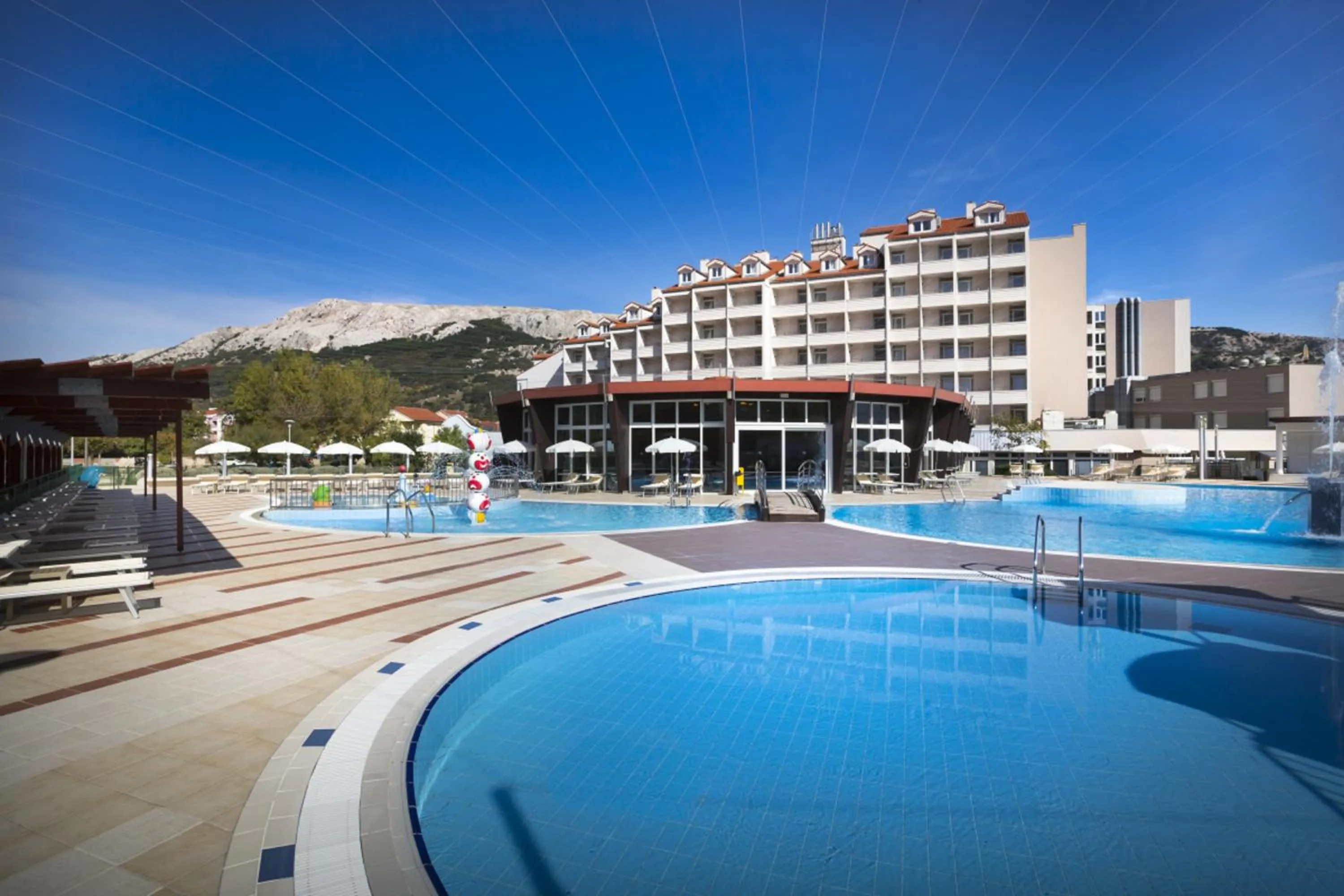 Swimming pool in Valamar Villa Adria