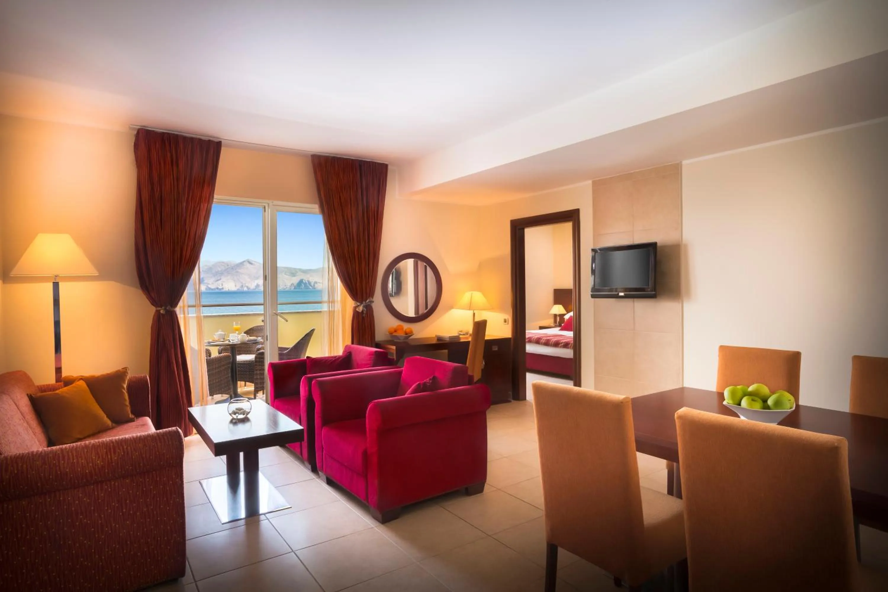 Living room in Valamar Villa Adria