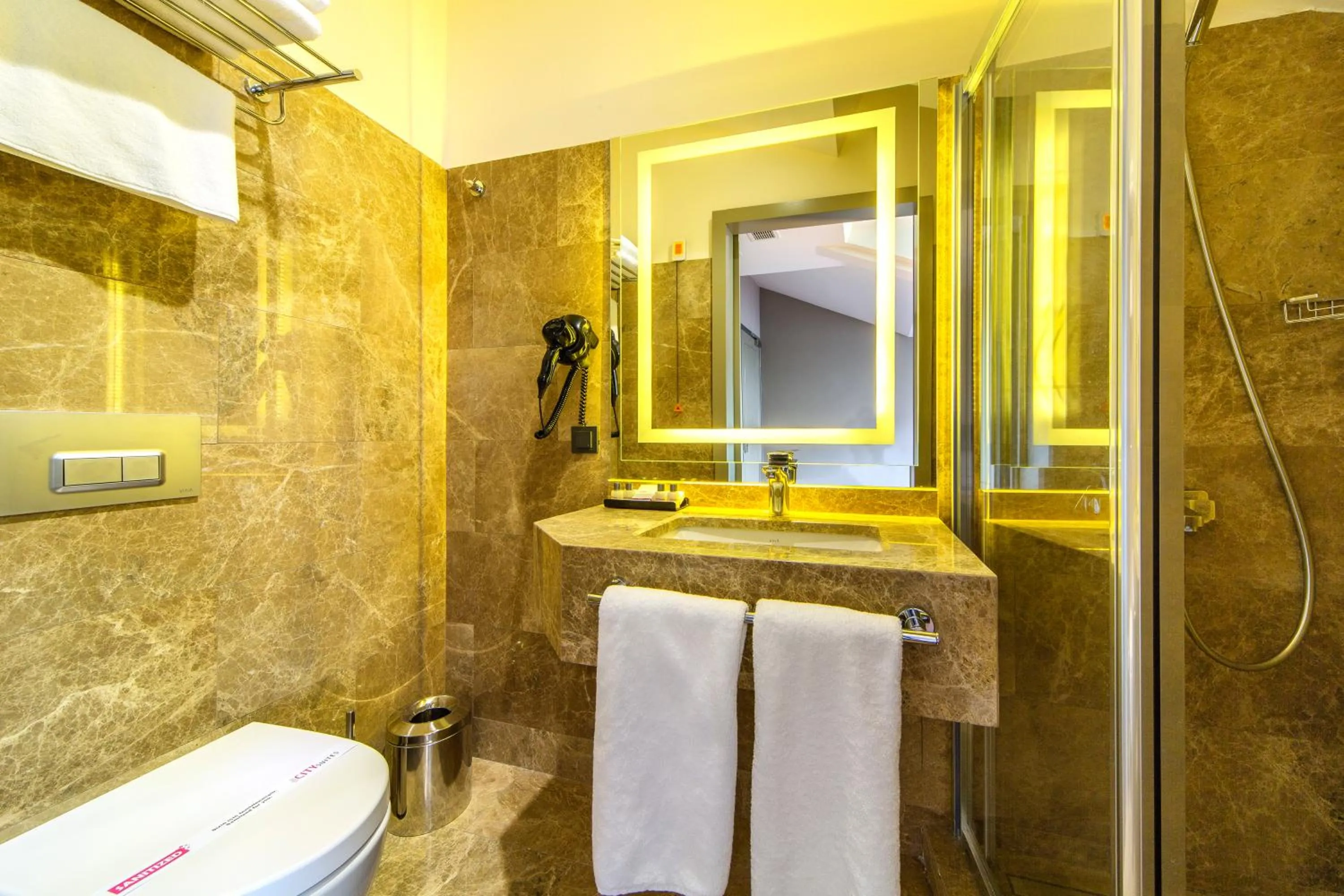 Bathroom in The City Suites