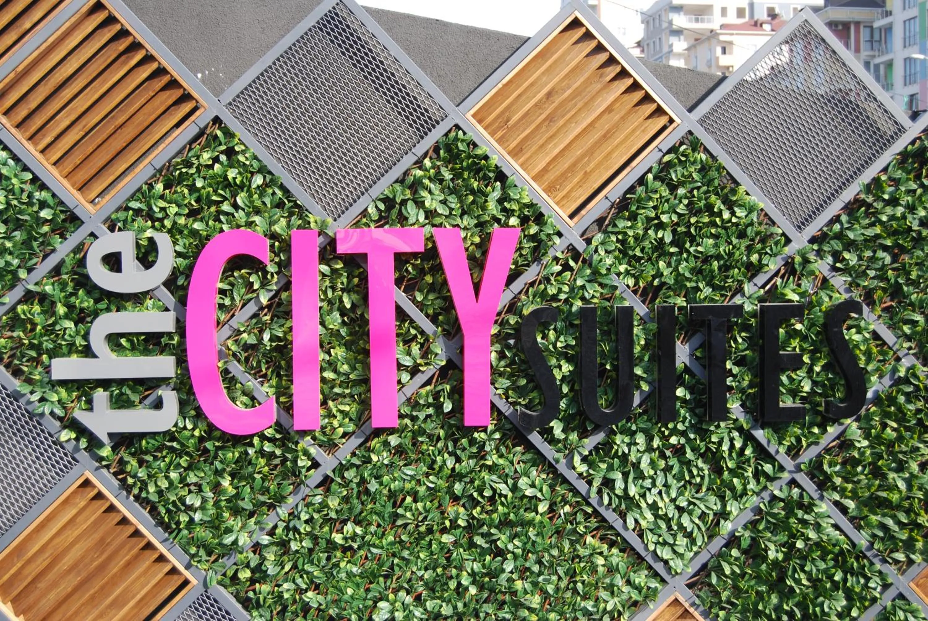 Facade/entrance in The City Suites