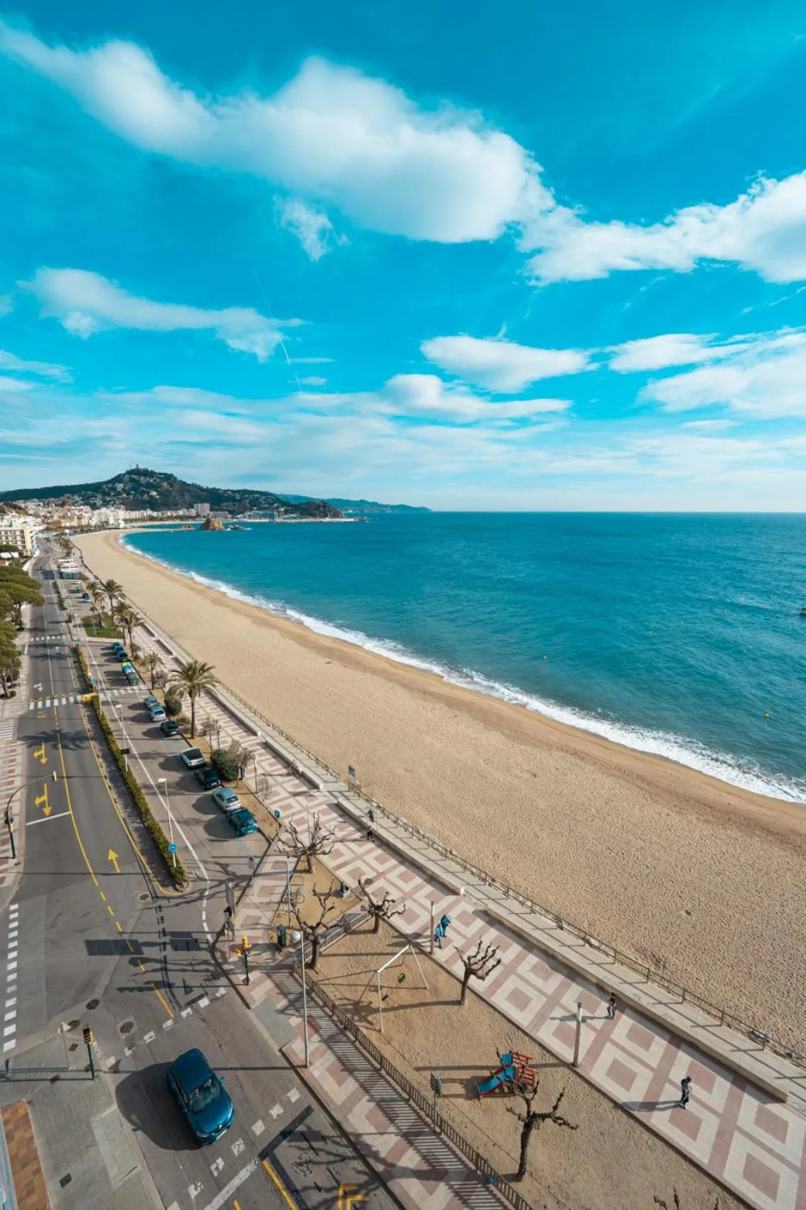 Beach in Pierre & Vacances Blanes Playa