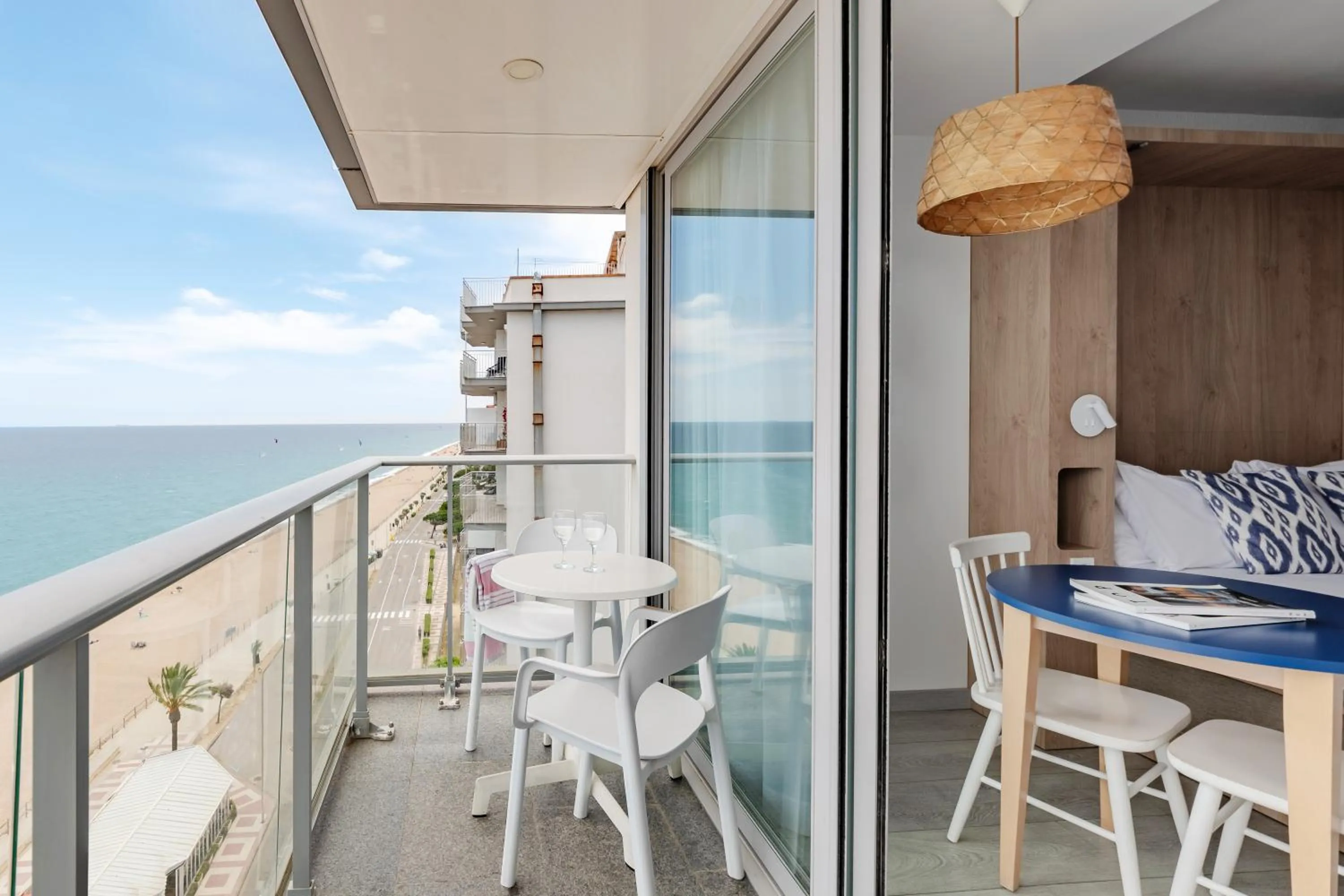 Balcony/Terrace in Pierre & Vacances Blanes Playa