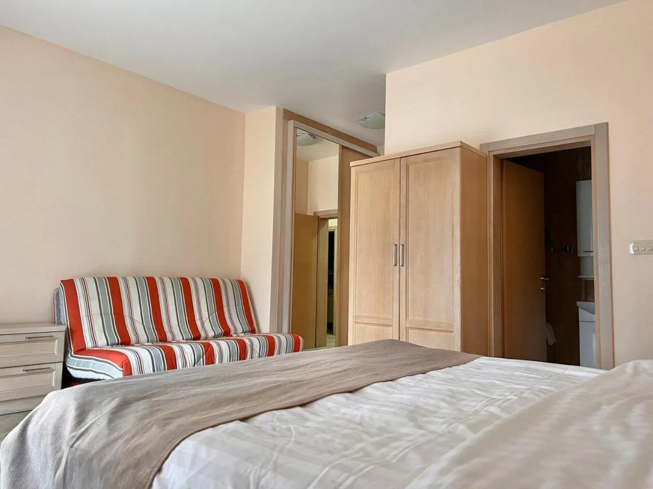 Bedroom, Bed in ApartHotel Belvedere Residence Becici Budva