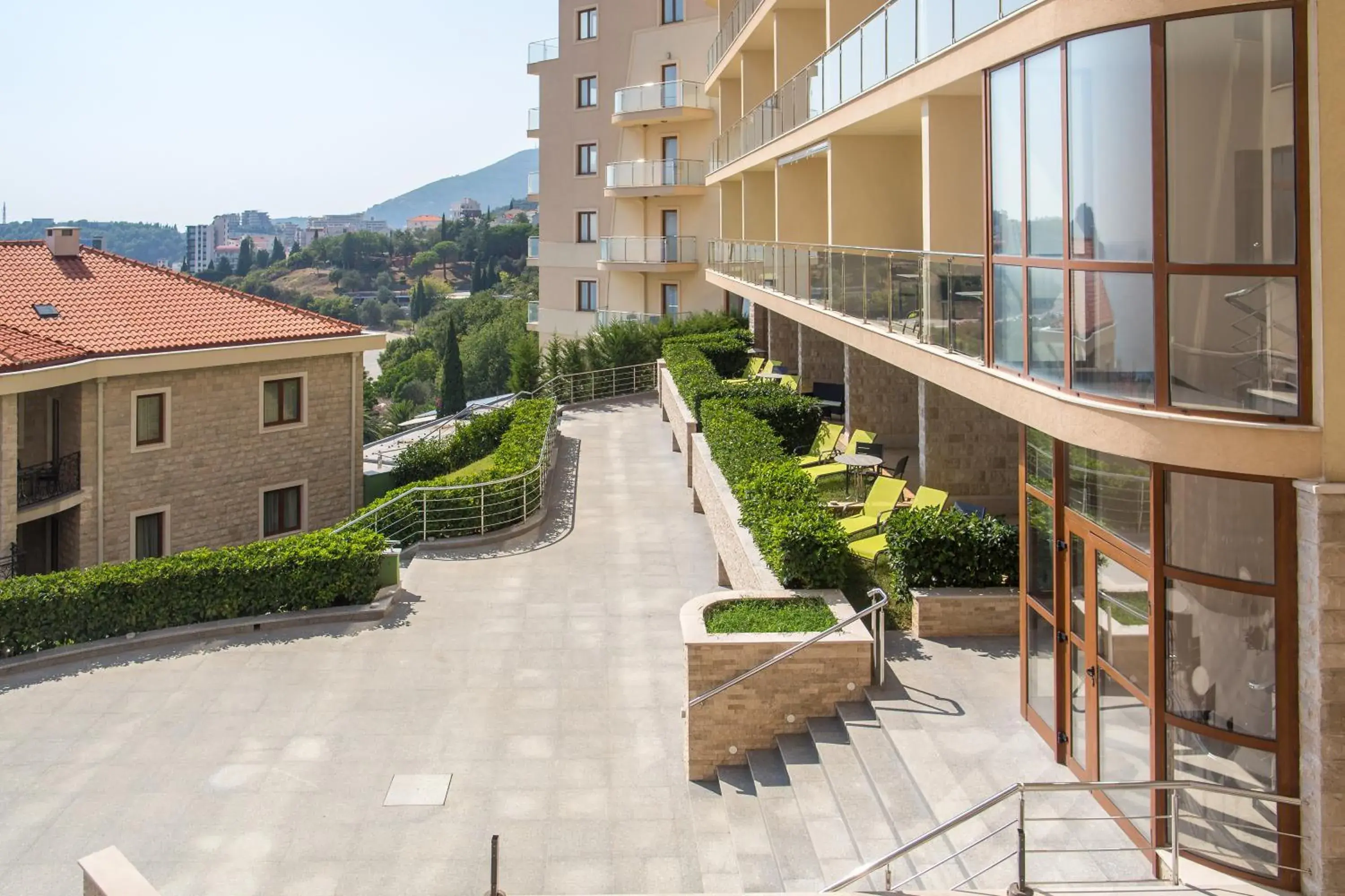 Superior Apartment with Terrace and Sea View in ApartHotel Belvedere Residence Becici Budva Superior Apartment with Terrace and Sea View in ApartHotel Belvedere Residence Becici Budva