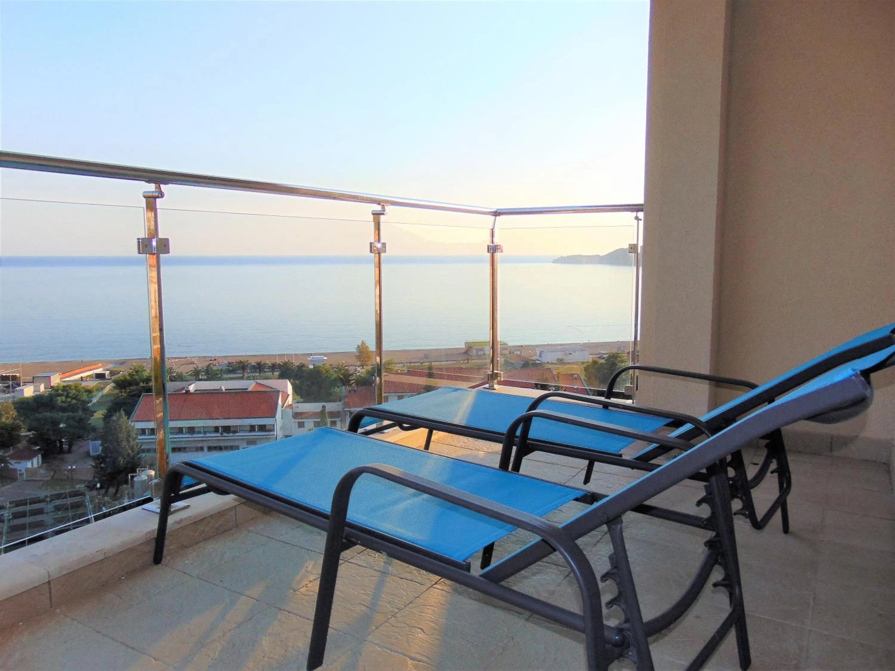 Balcony/Terrace in ApartHotel Belvedere Residence Becici Budva