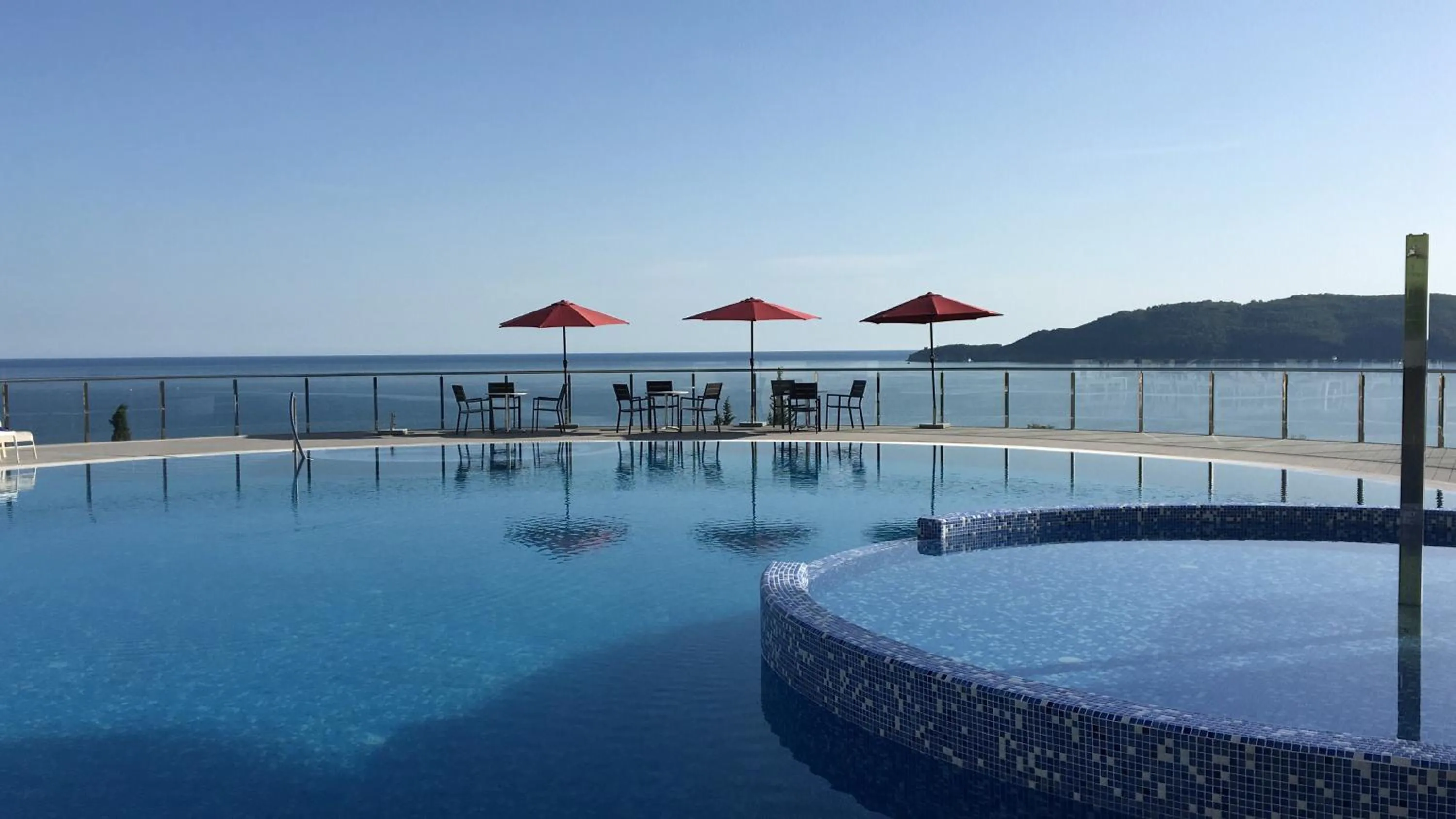 Swimming pool in ApartHotel Belvedere Residence Becici Budva