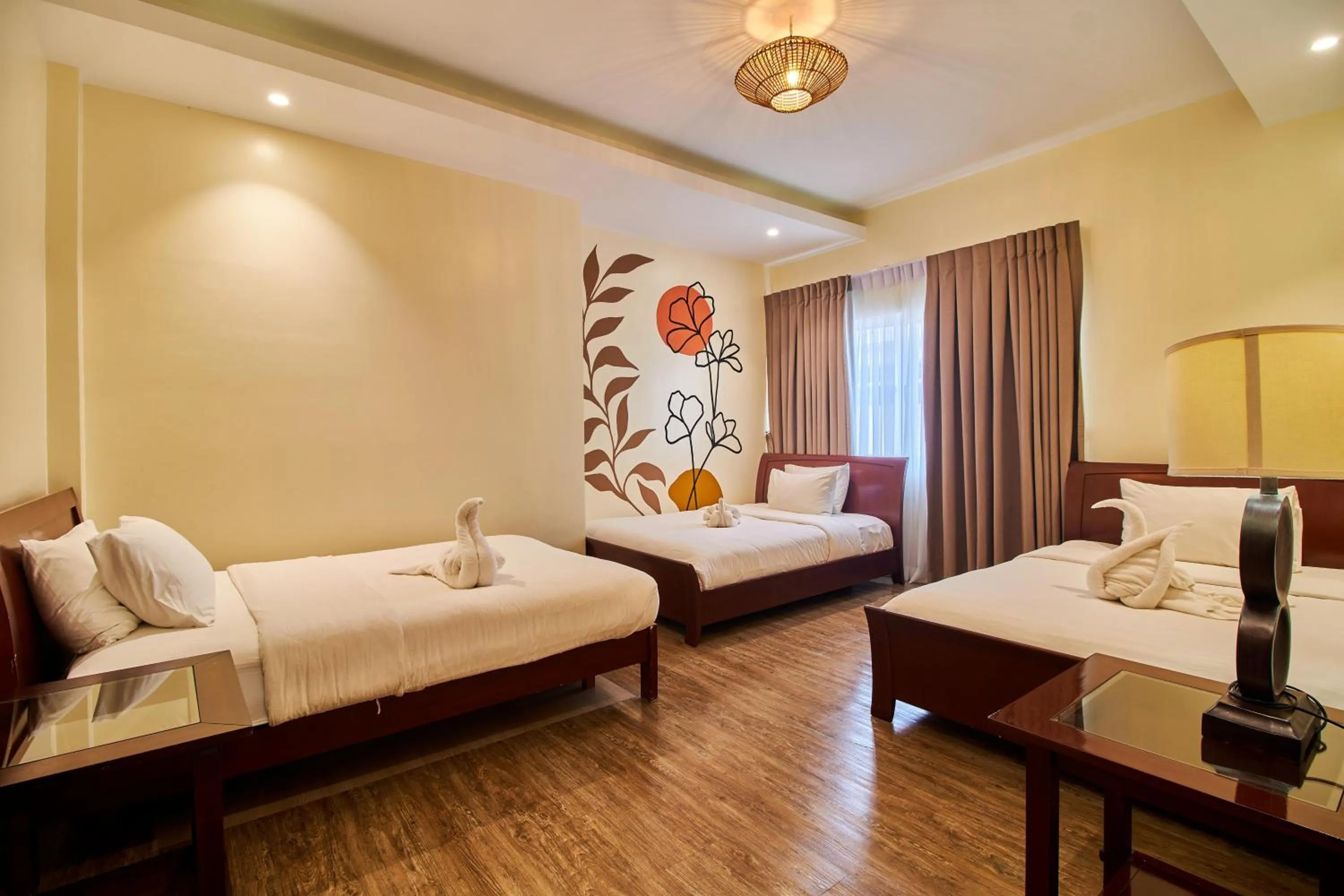 Bed in Mactan Resort by 1521