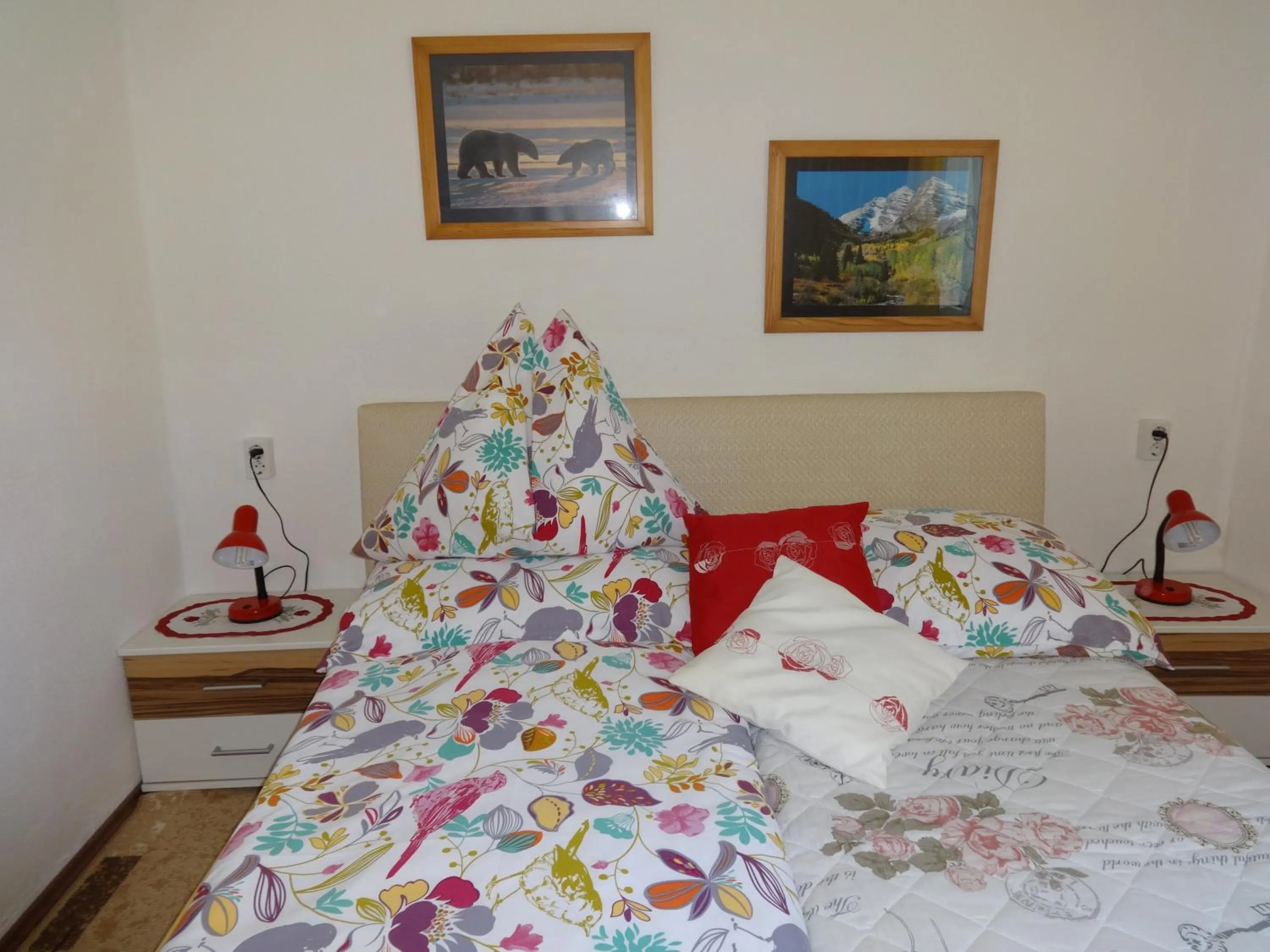 Bedroom, Bed in Frühstückspension Irmer