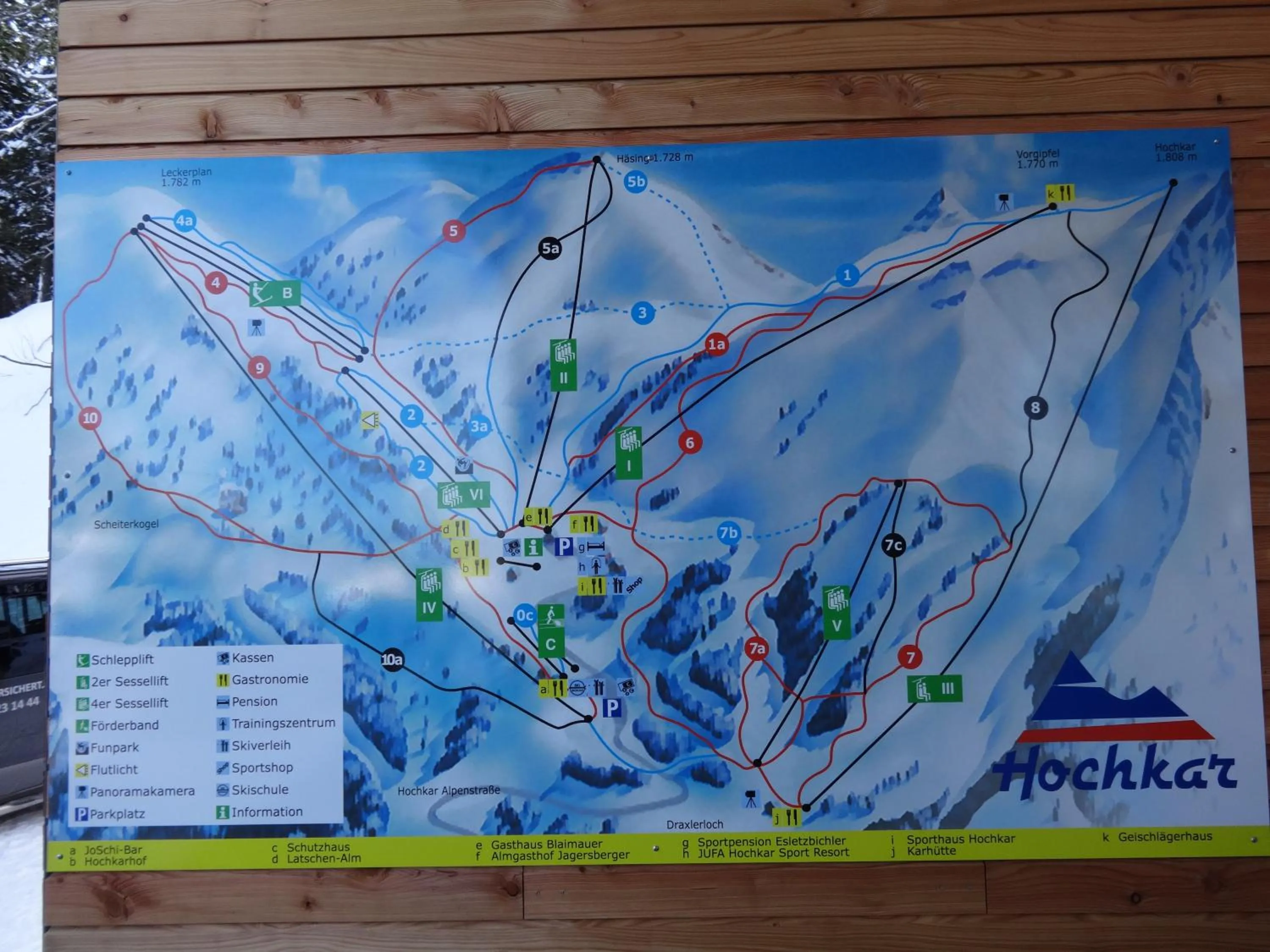 Skiing in Frühstückspension Irmer