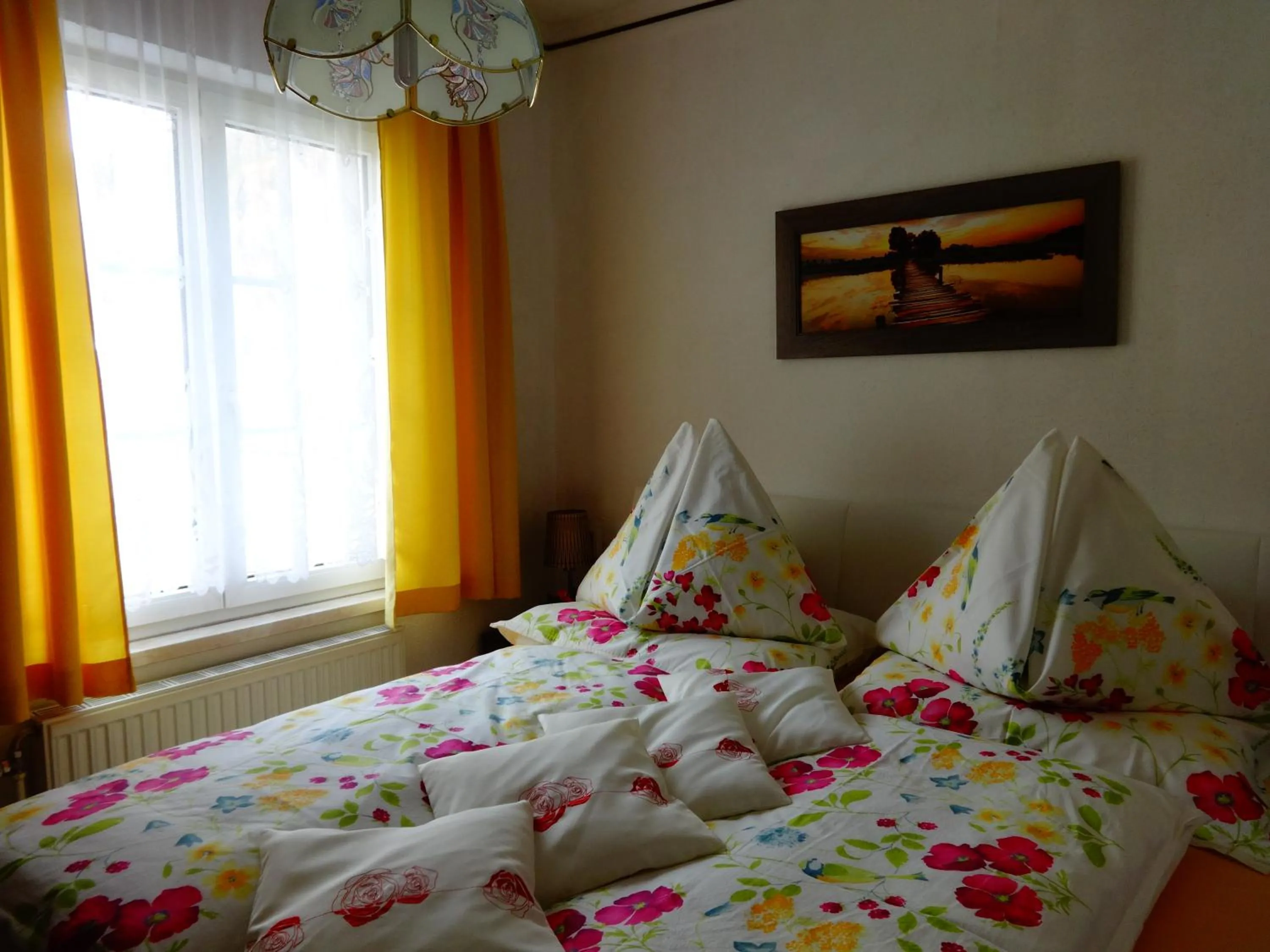 Bedroom, Bed in Frühstückspension Irmer