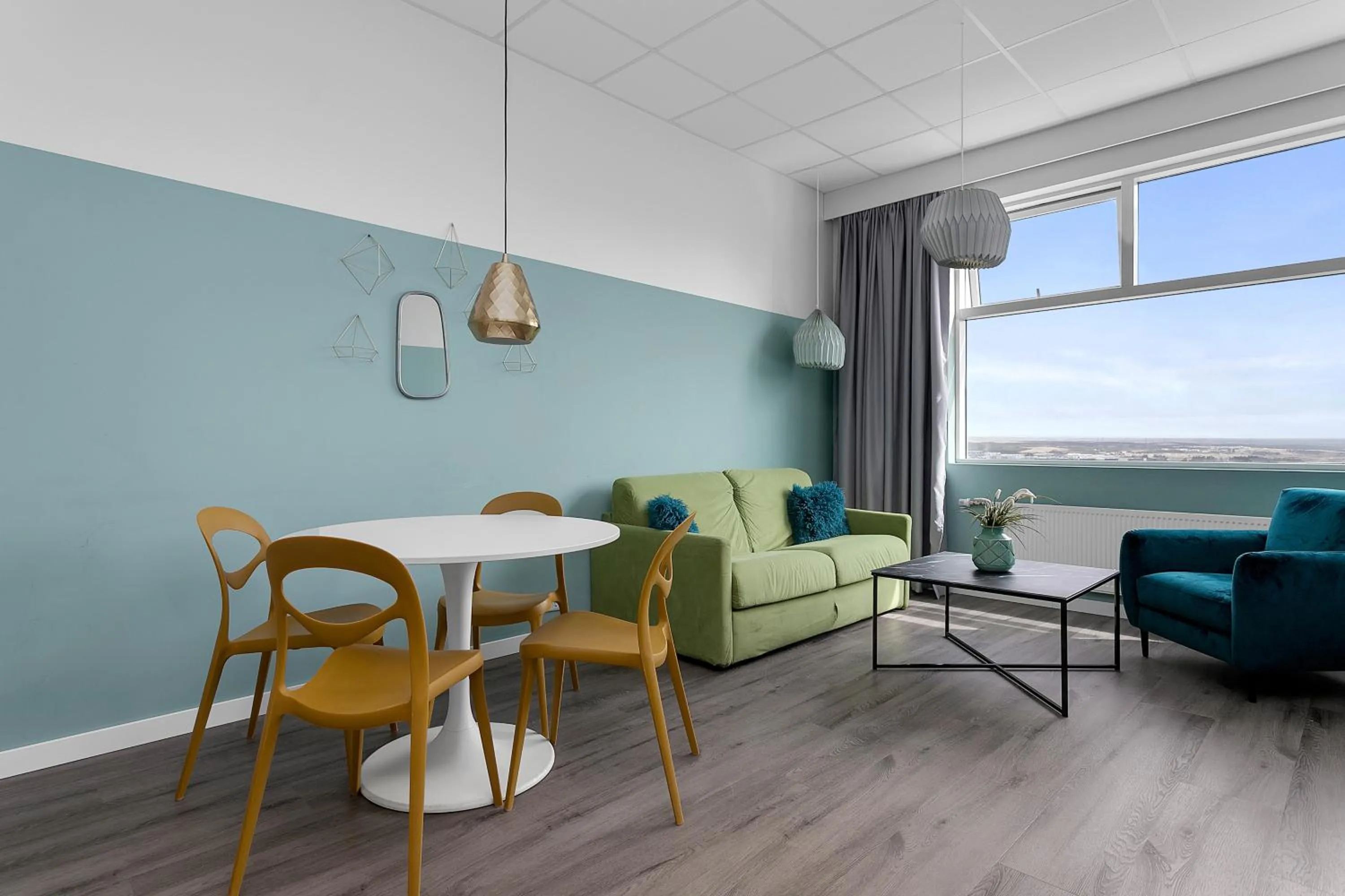 Natural landscape in Icelandic Apartments by Heimaleiga