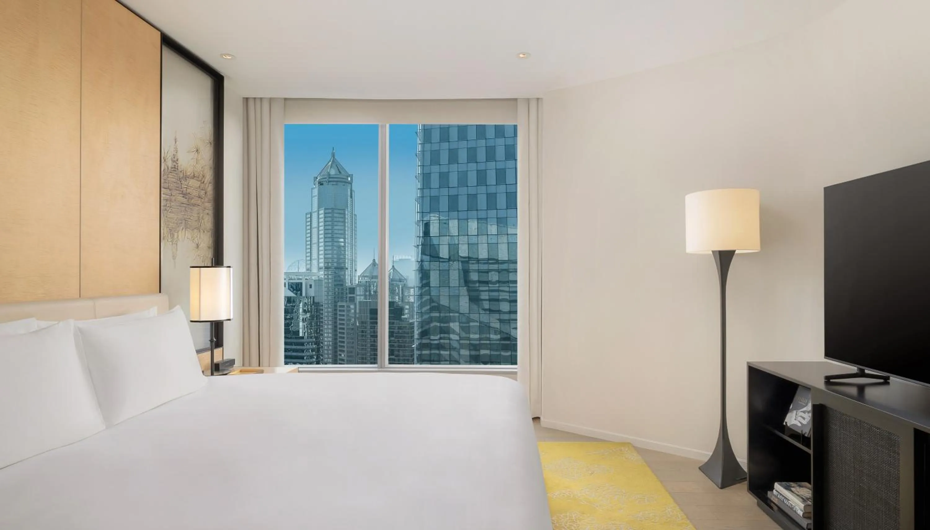 Bed in Park Hyatt Bangkok