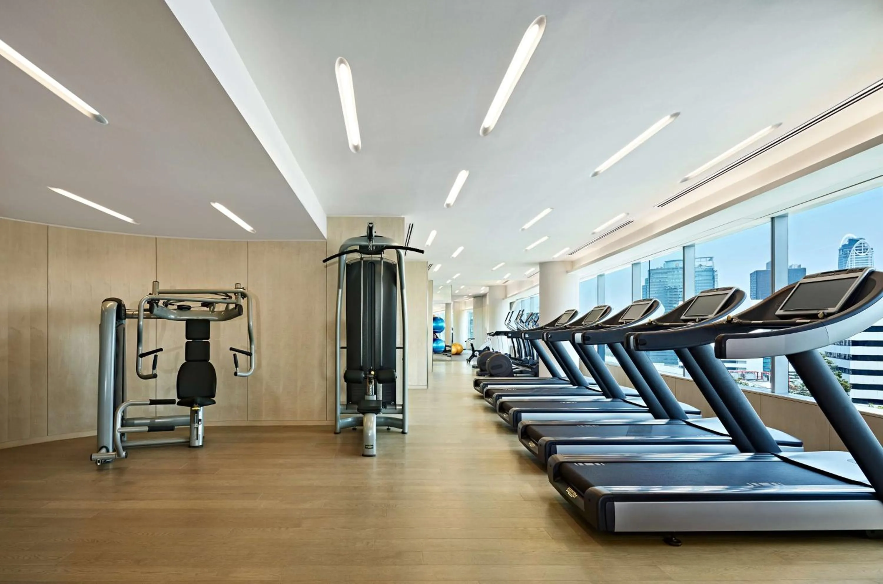Fitness centre/facilities in Park Hyatt Bangkok