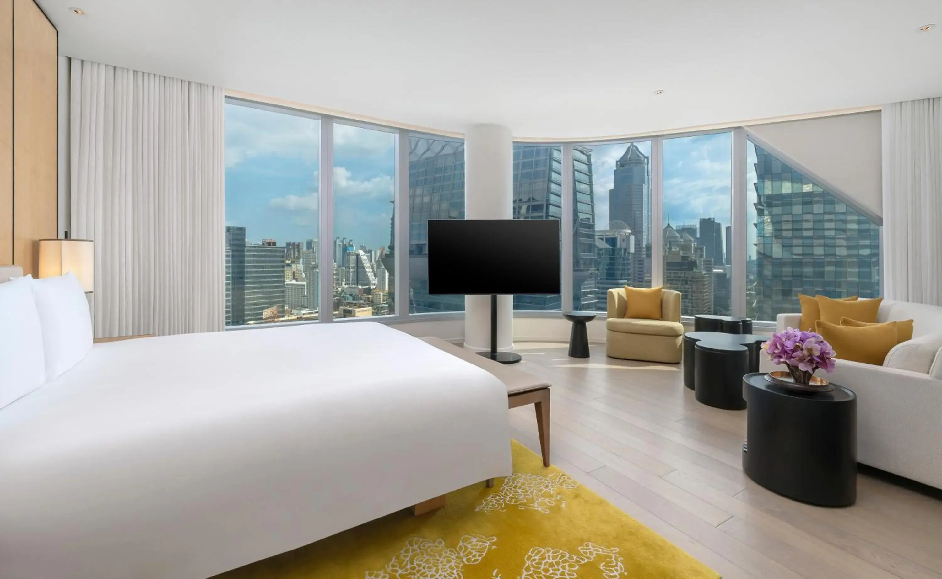 Corner King Room in Park Hyatt Bangkok Corner King Room in Park Hyatt Bangkok