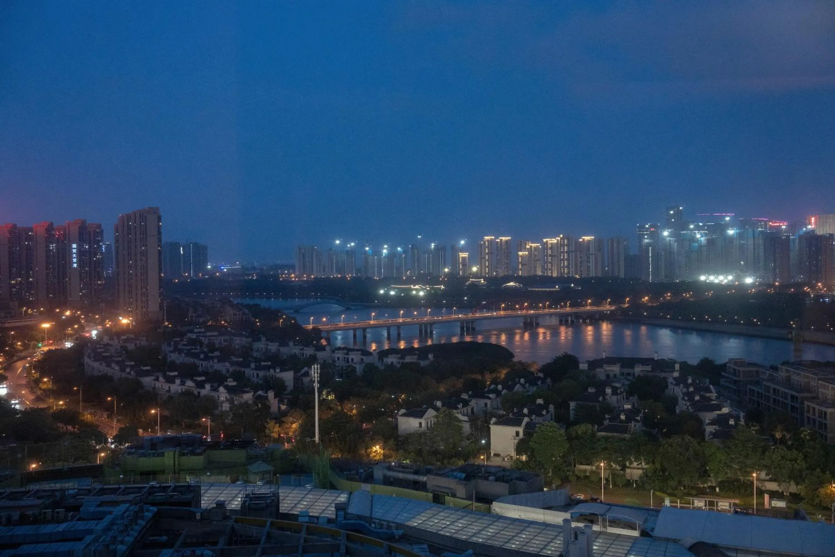 Night in Hyatt Regency Xiamen Wuyuanwan