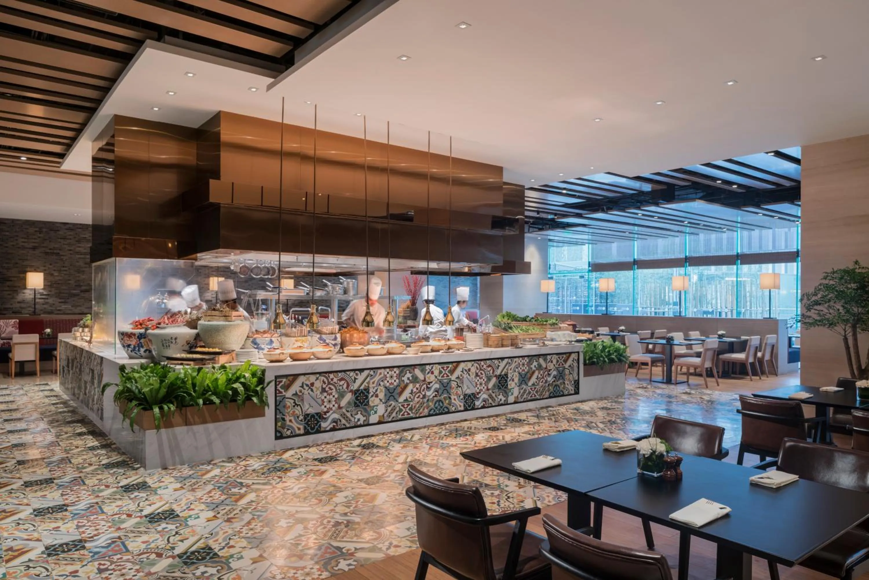 Restaurant/places to eat in Hyatt Regency Xiamen Wuyuanwan