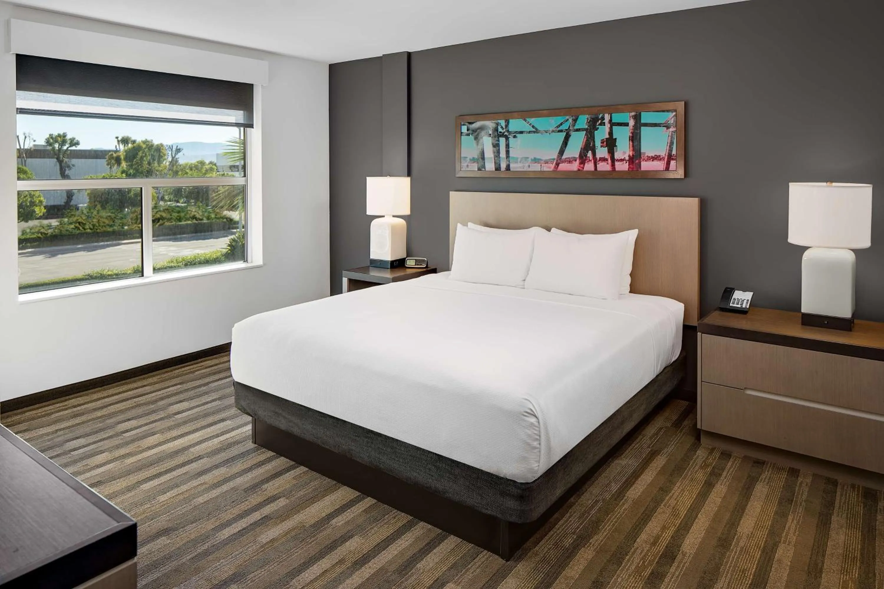 Photo of the whole room, Bed in Hyatt House Irvine/John Wayne Airport