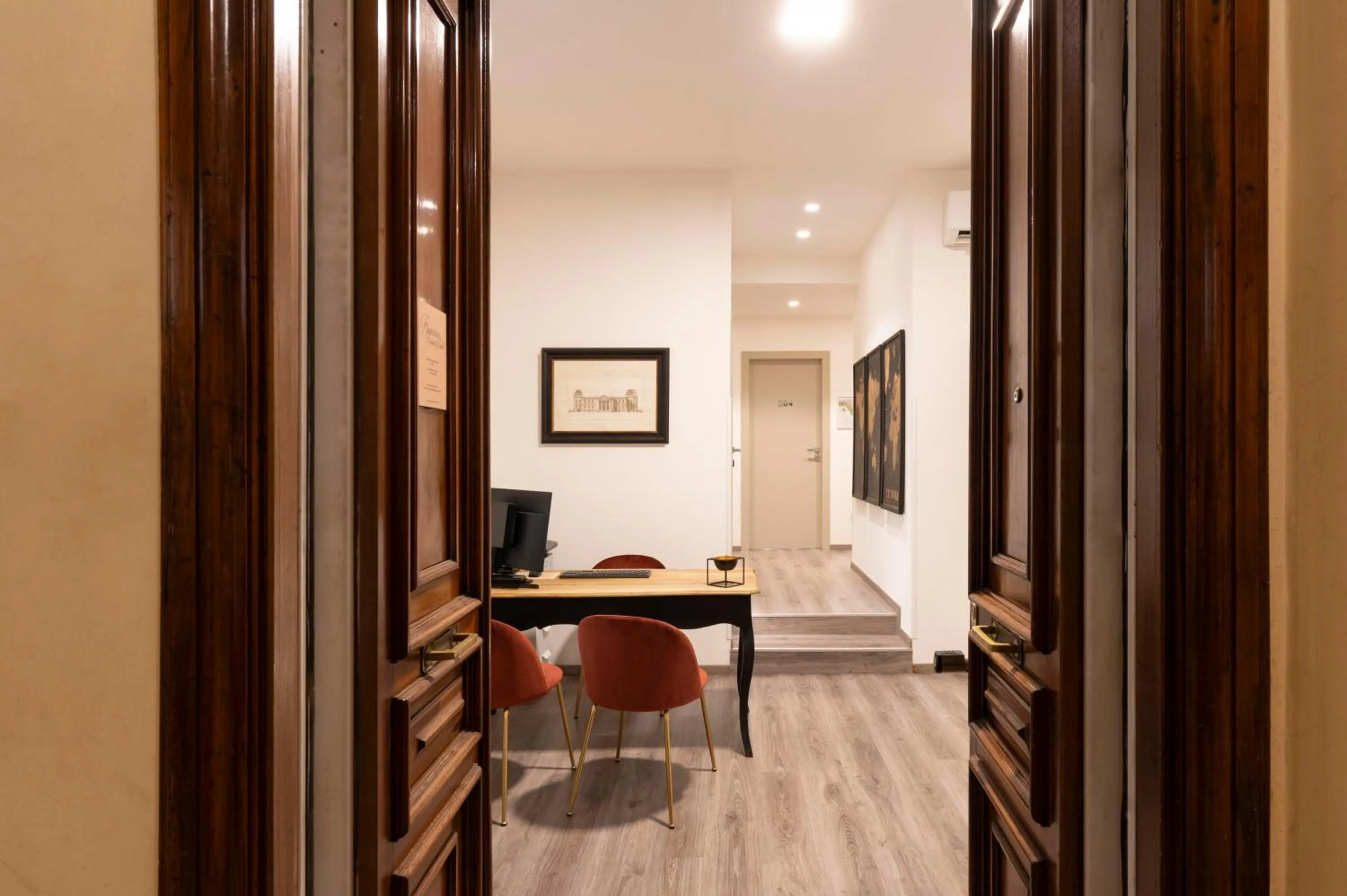 Seating area in Popolo & Flaminio Rooms