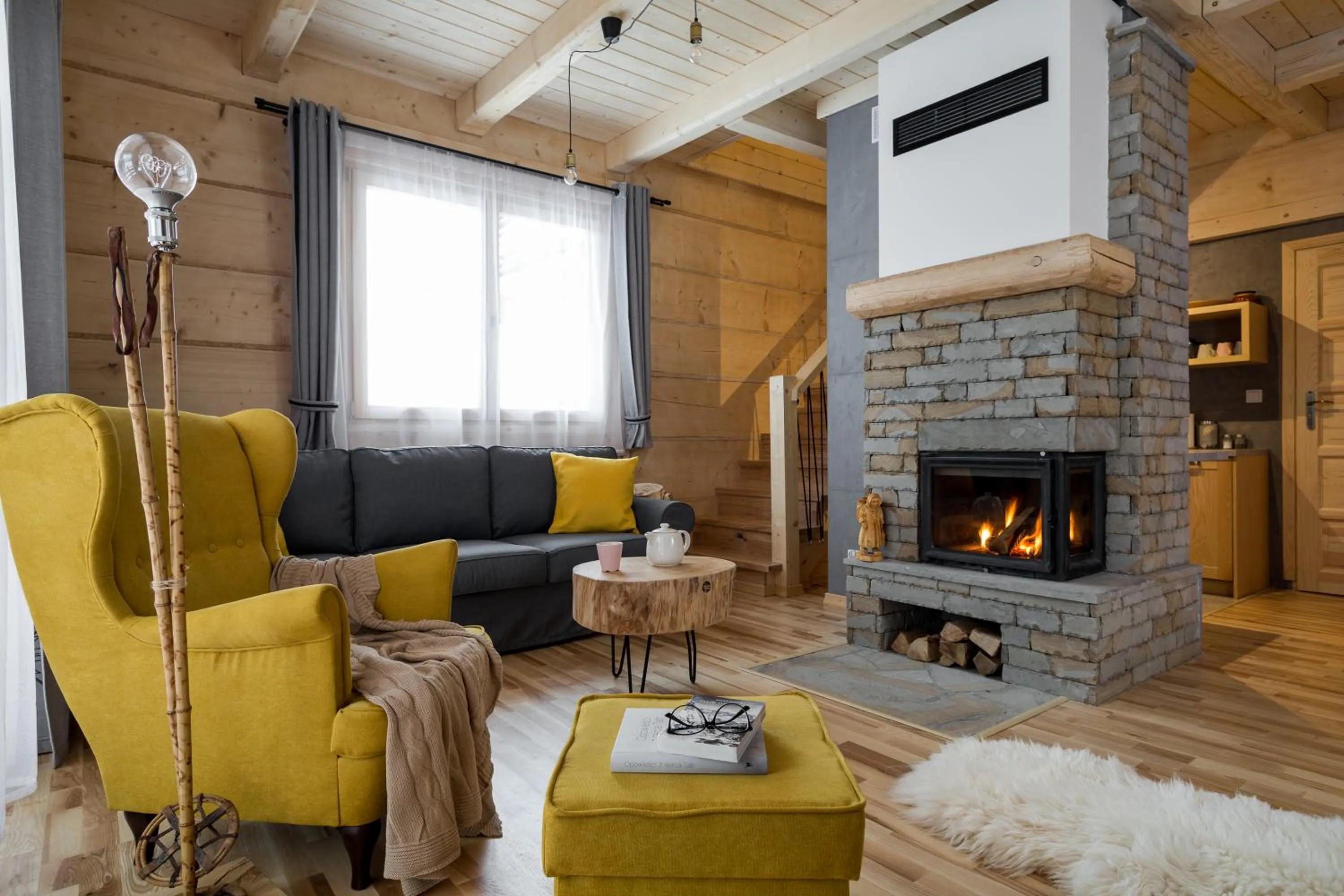 TV and multimedia in Tatra Wood House