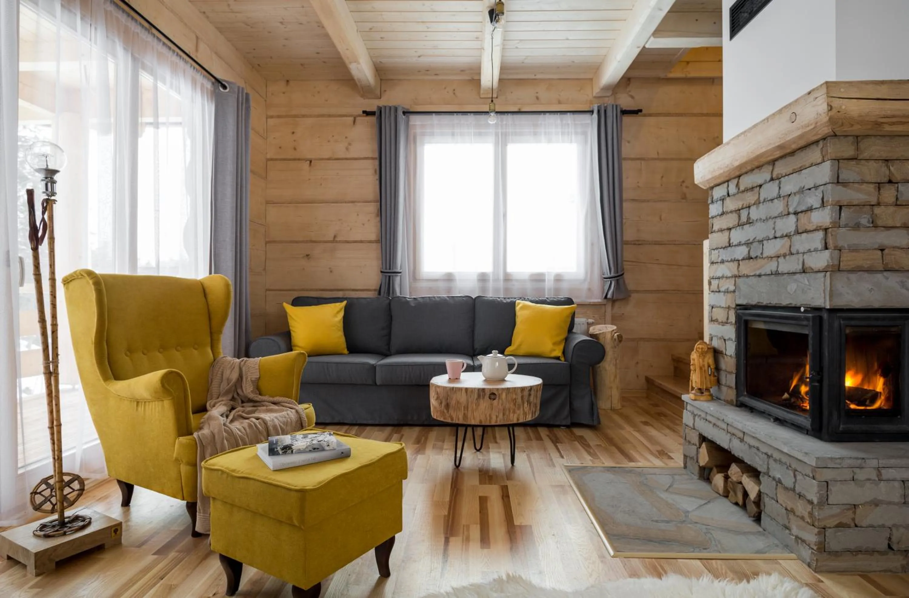 TV and multimedia in Tatra Wood House