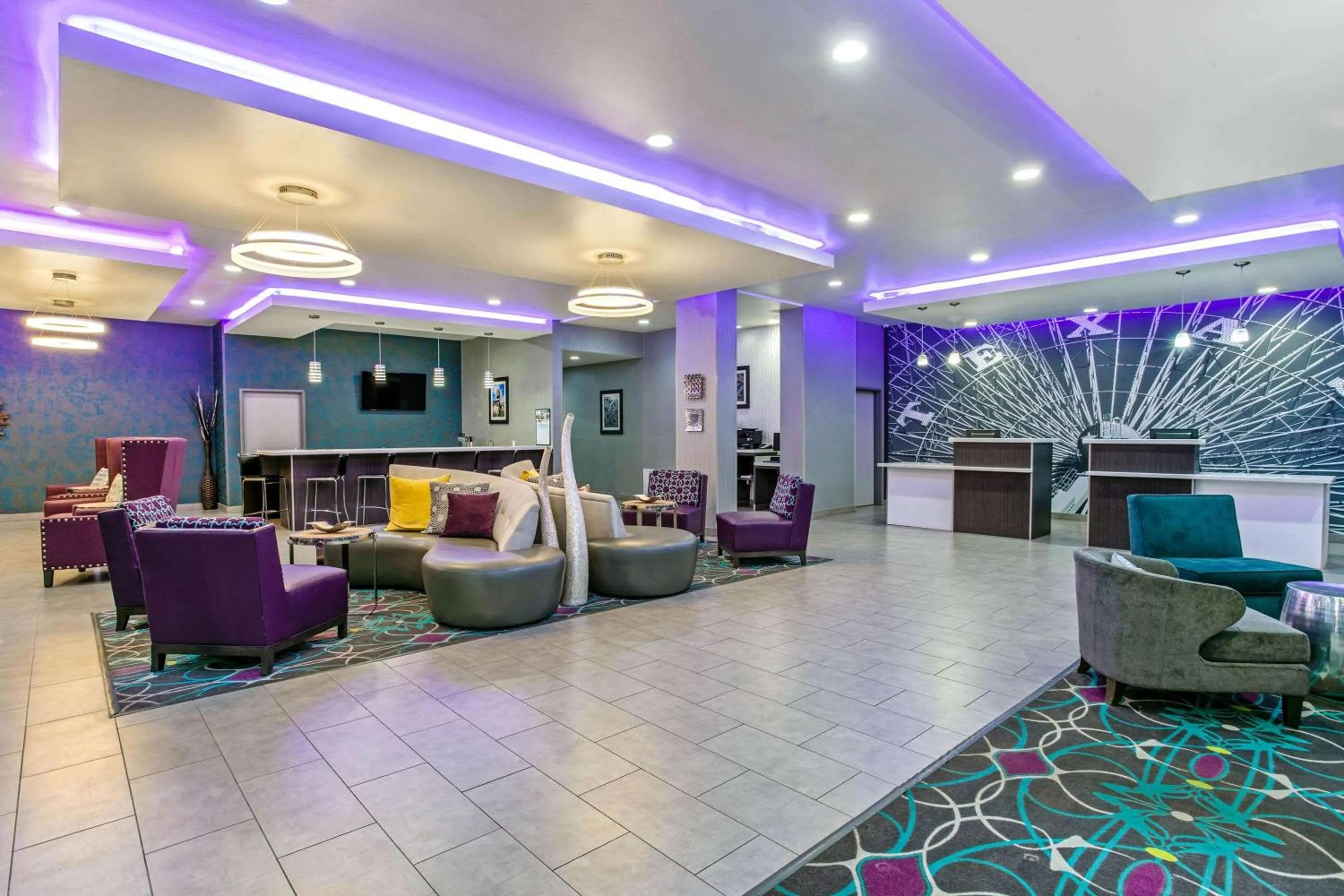 Lobby or reception in La Quinta by Wyndham Lubbock South