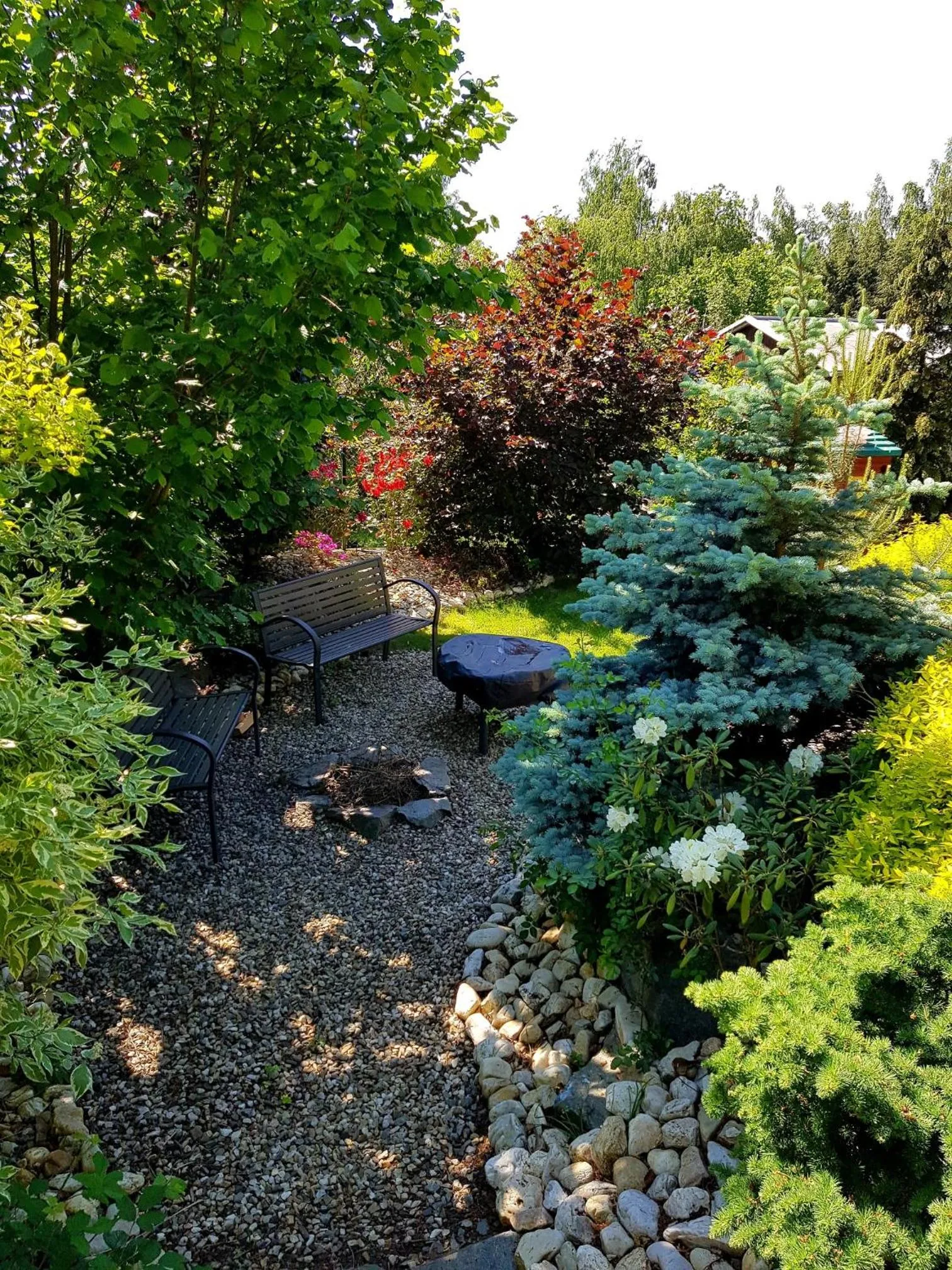 Garden in Chalupa u Macochy