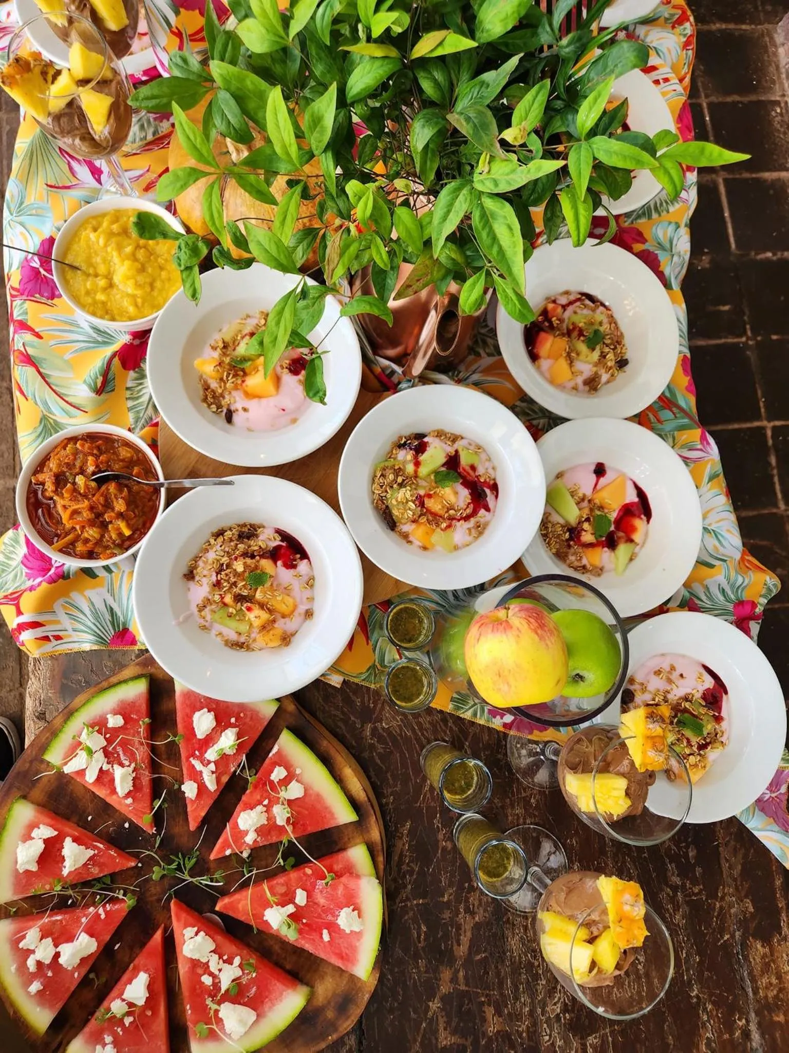 Food close-up in Villa Paradiso