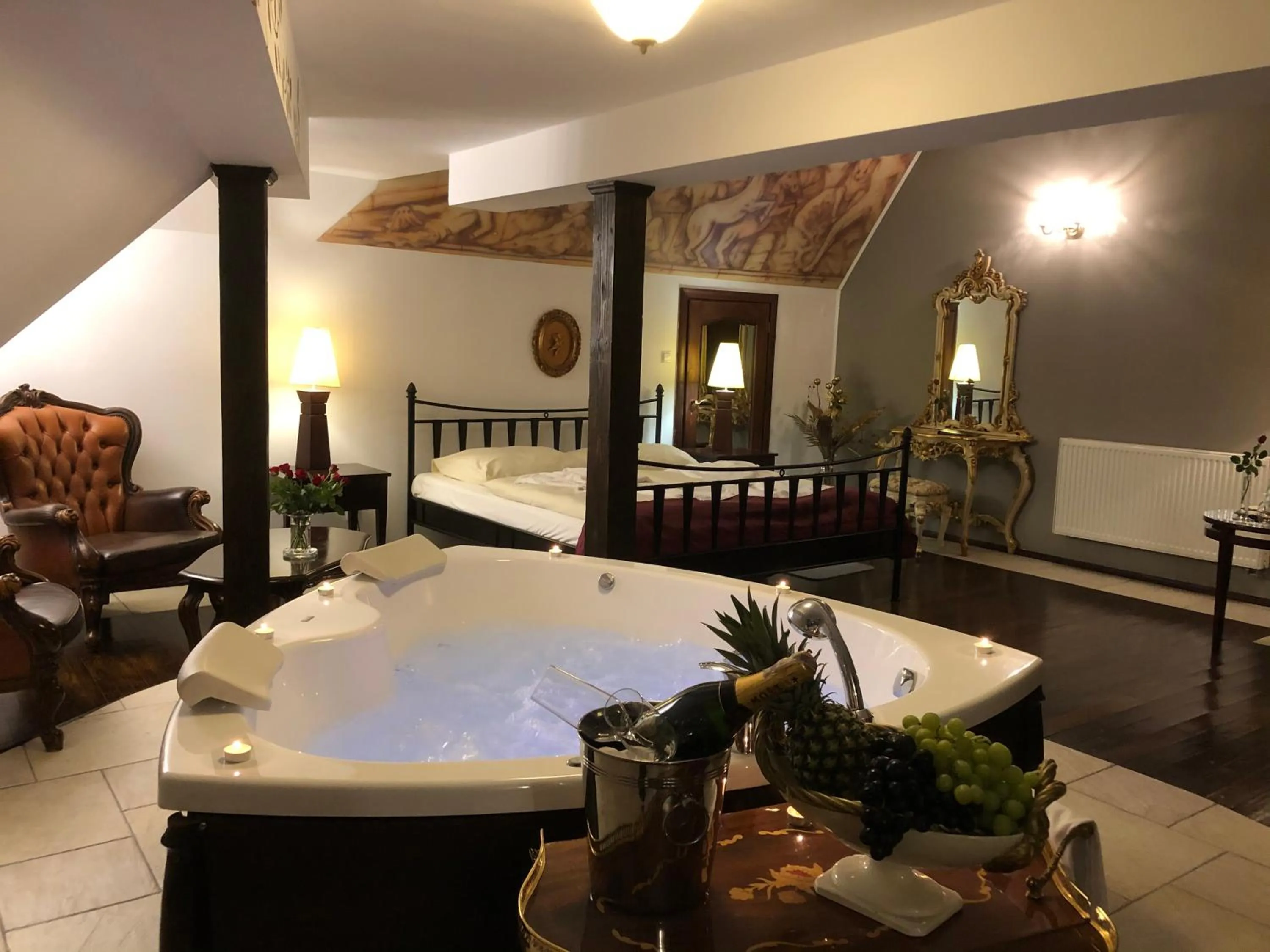 Bed in Restauracja - Hotel Mocca D'oro