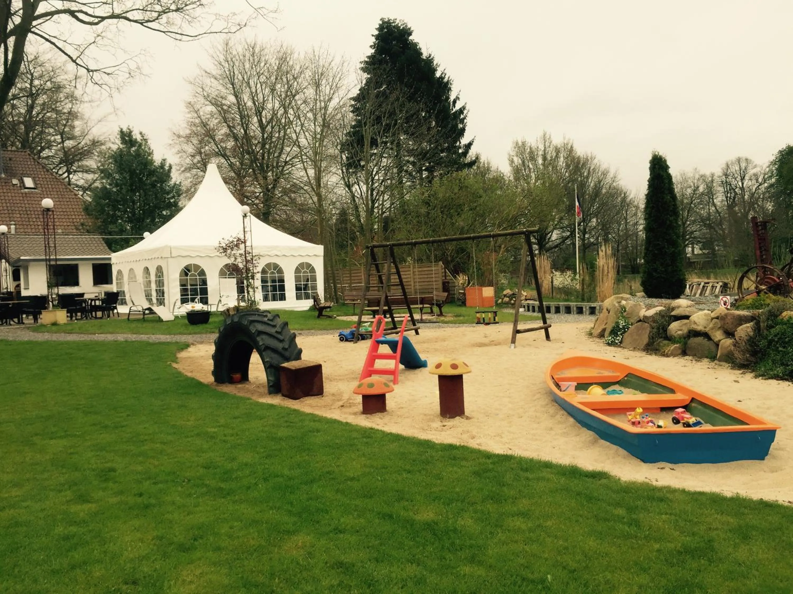 Children play ground in Bredeneeker Gasthaus