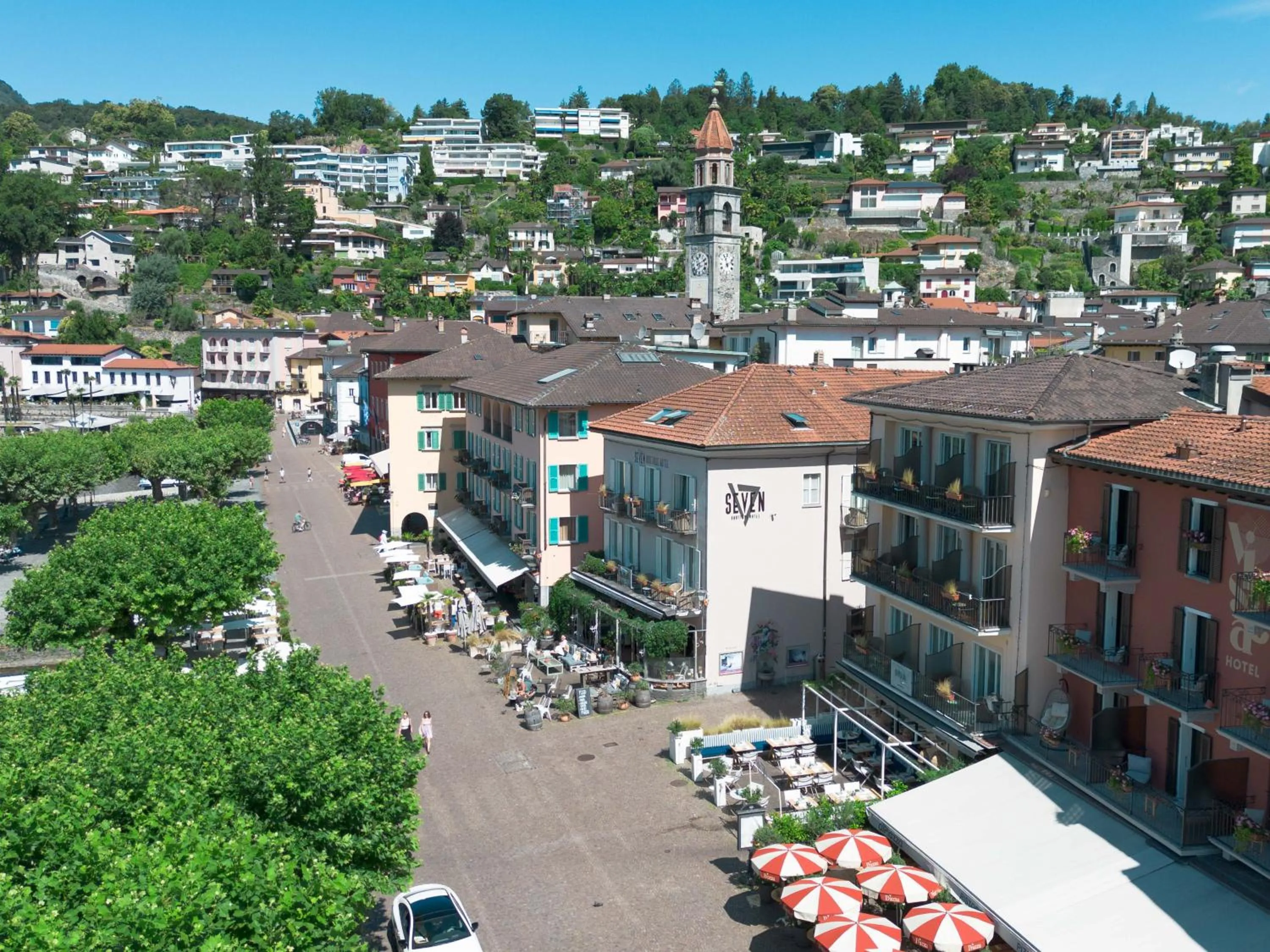 Property building in Seven Boutique Hotel