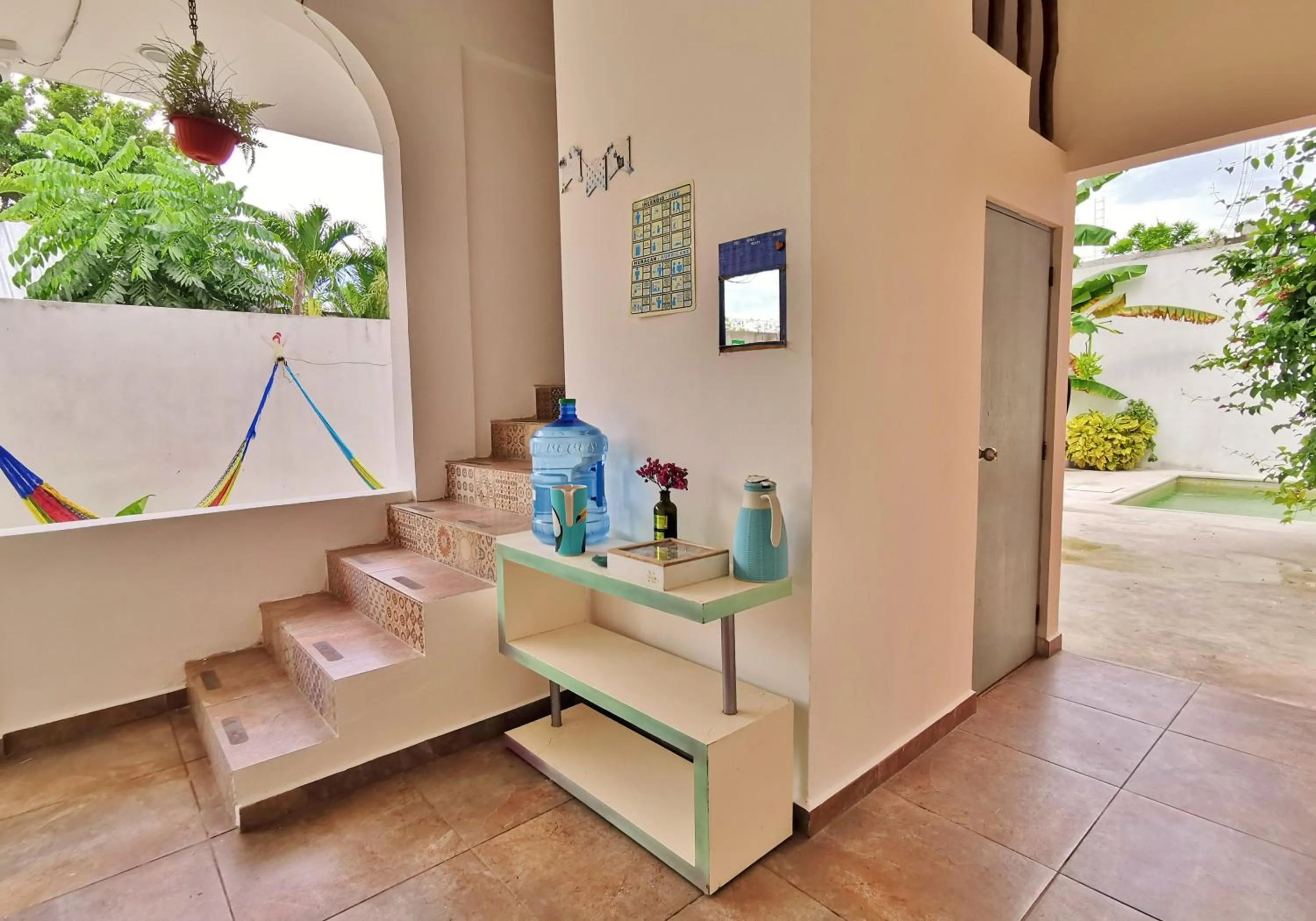 Communal kitchen in Hostel Humanity - Puerto Morelos