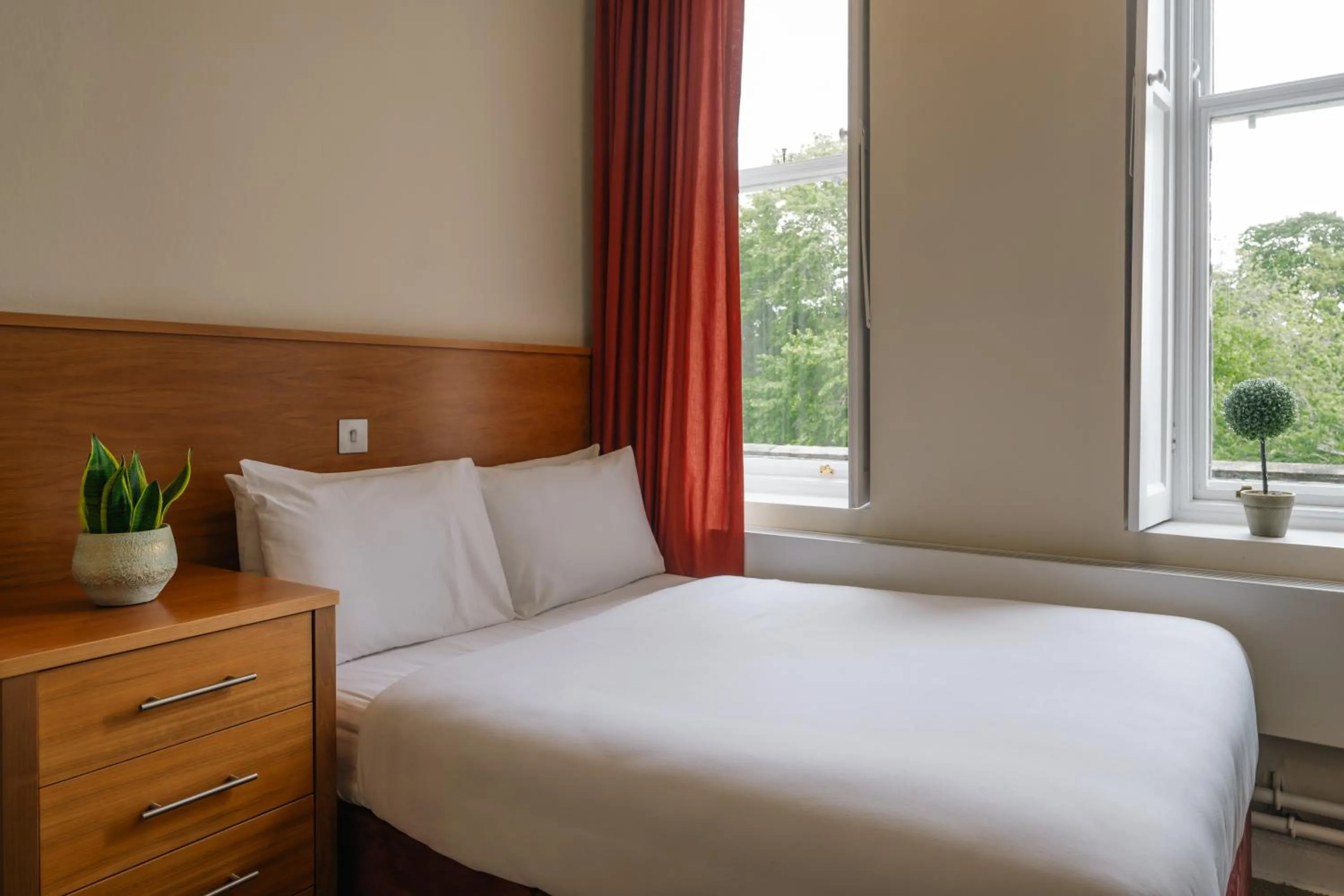 Bedroom, Bed in DCU Rooms All Hallows