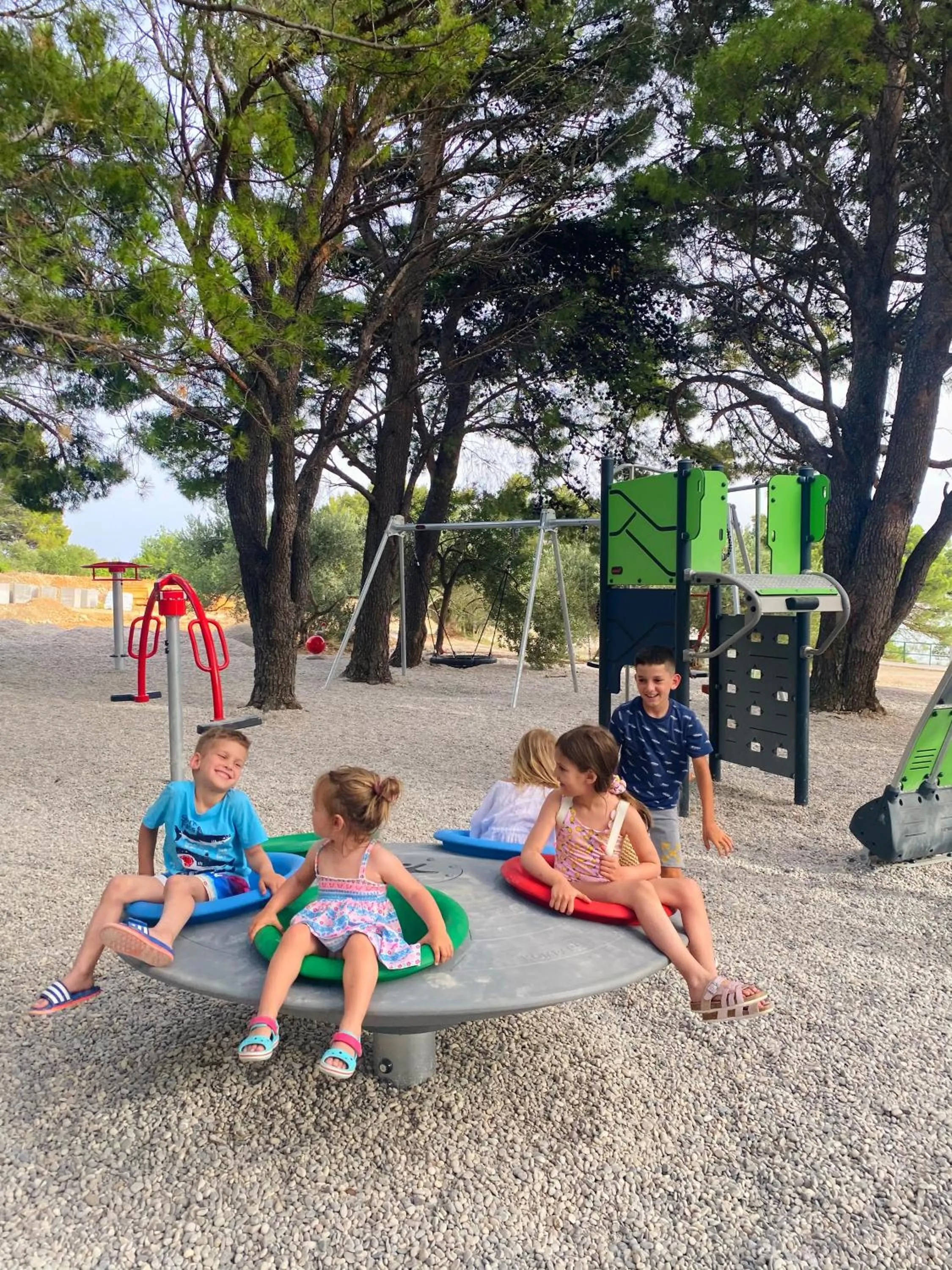 Children play ground in Family Resort Urania