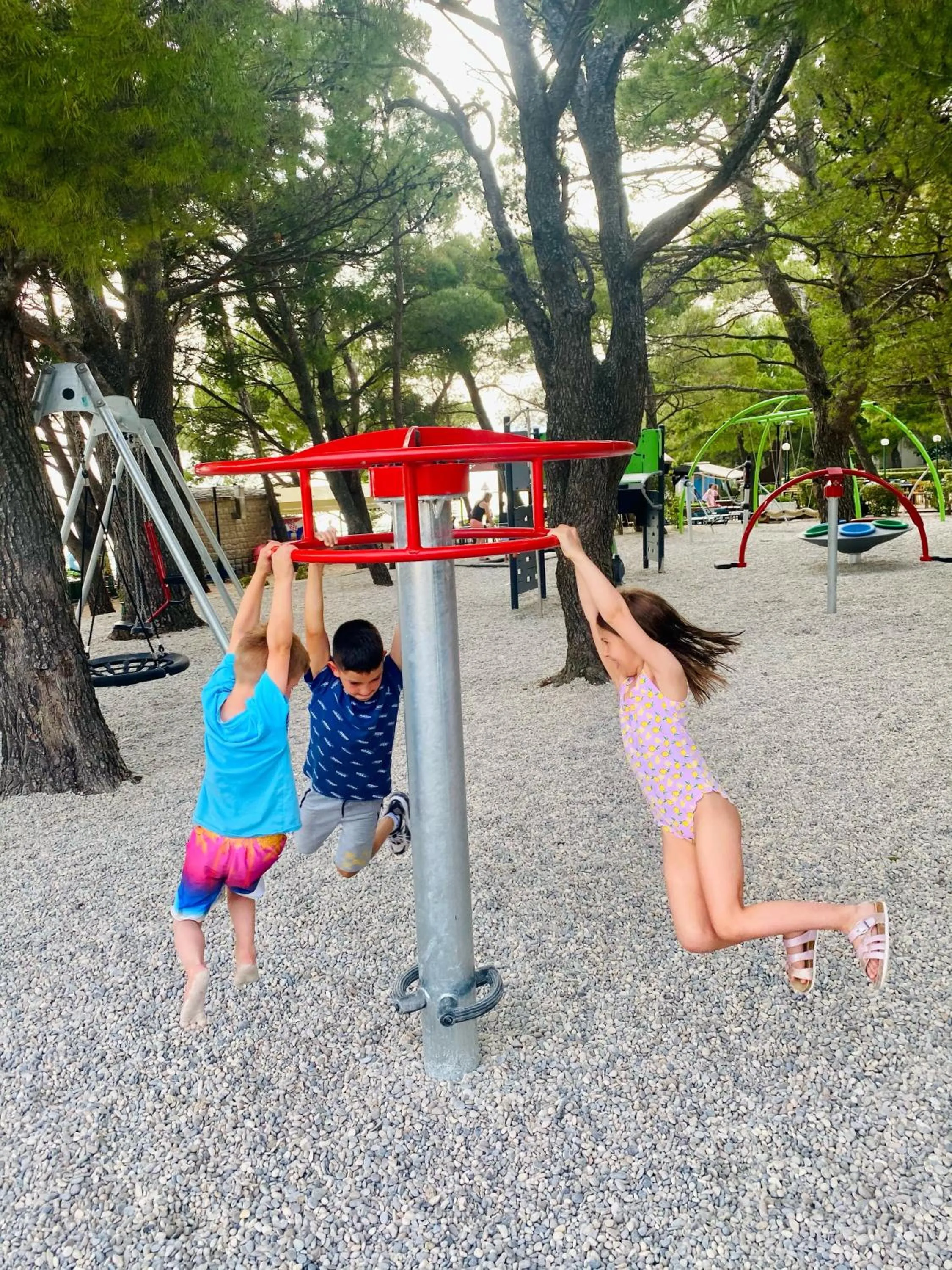 Children play ground in Family Resort Urania