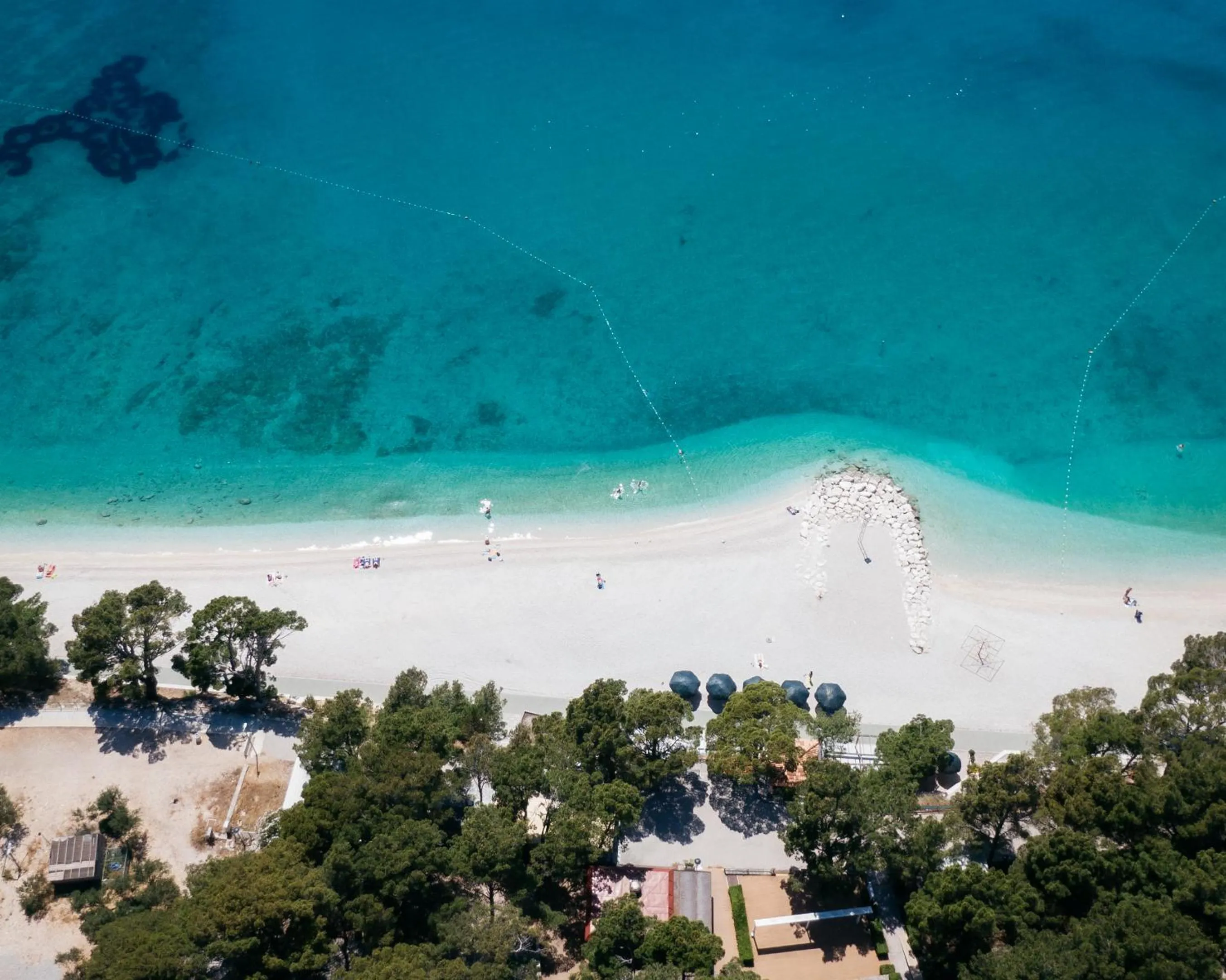 Bird's eye view in Family Resort Urania