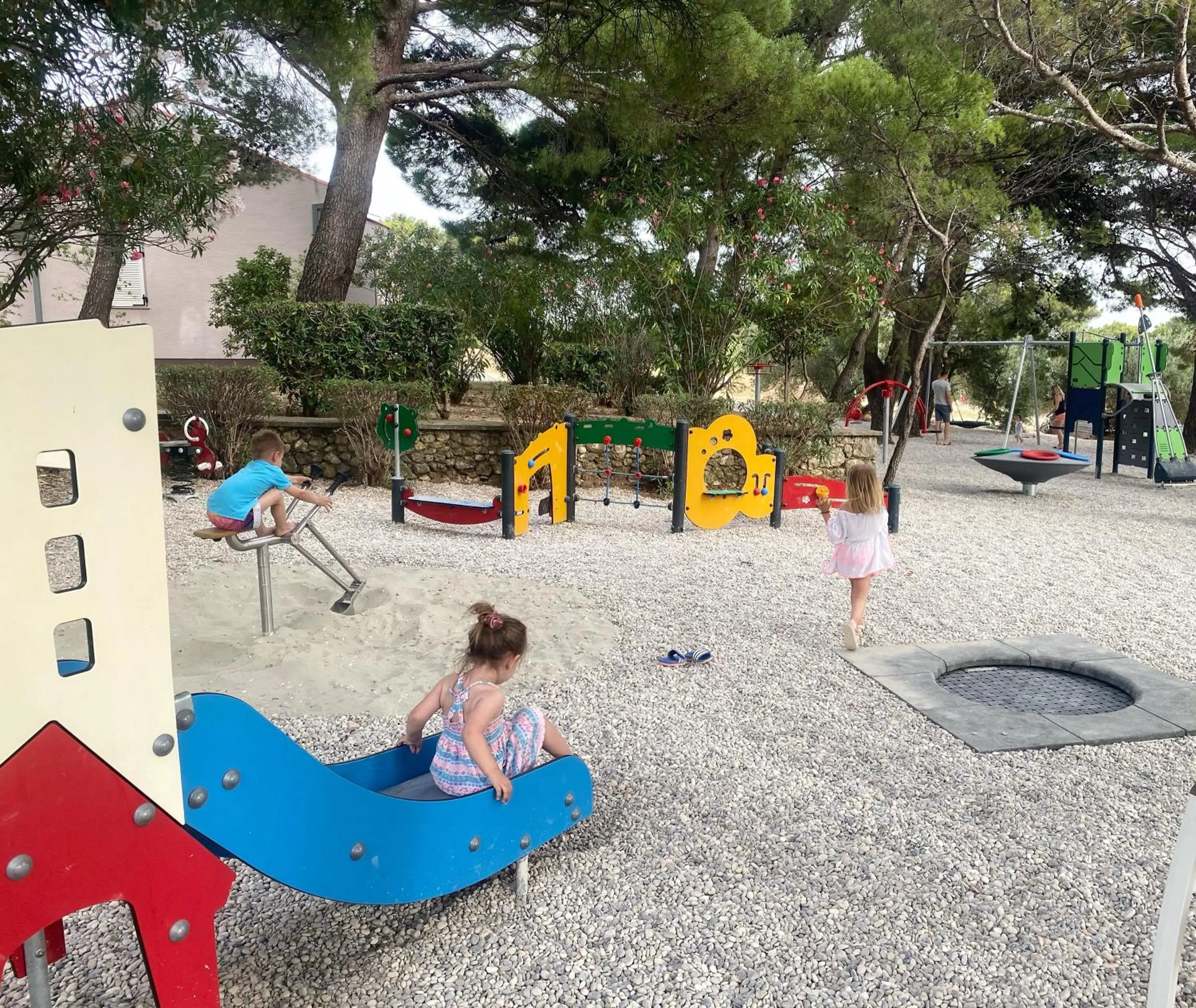 Children play ground in Family Resort Urania